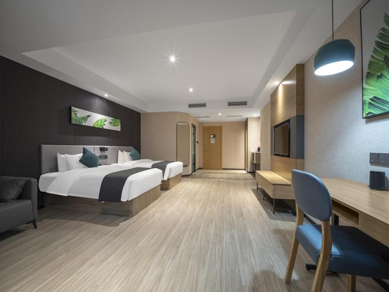 Intelligent Twin Room Without Window photo 3