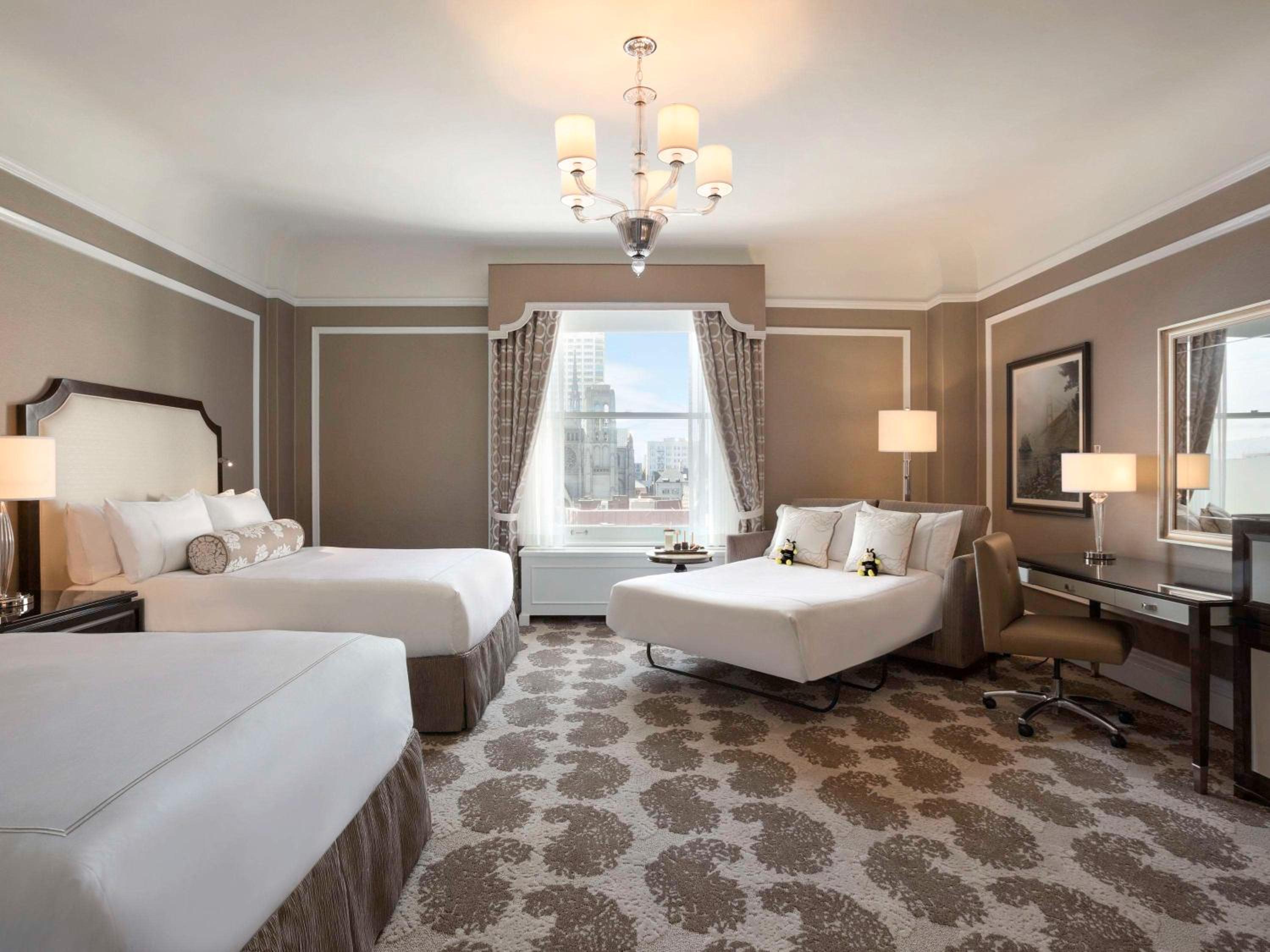 Fairmont Family Room with Two Queen Beds and Bunk Bed - Photo 1