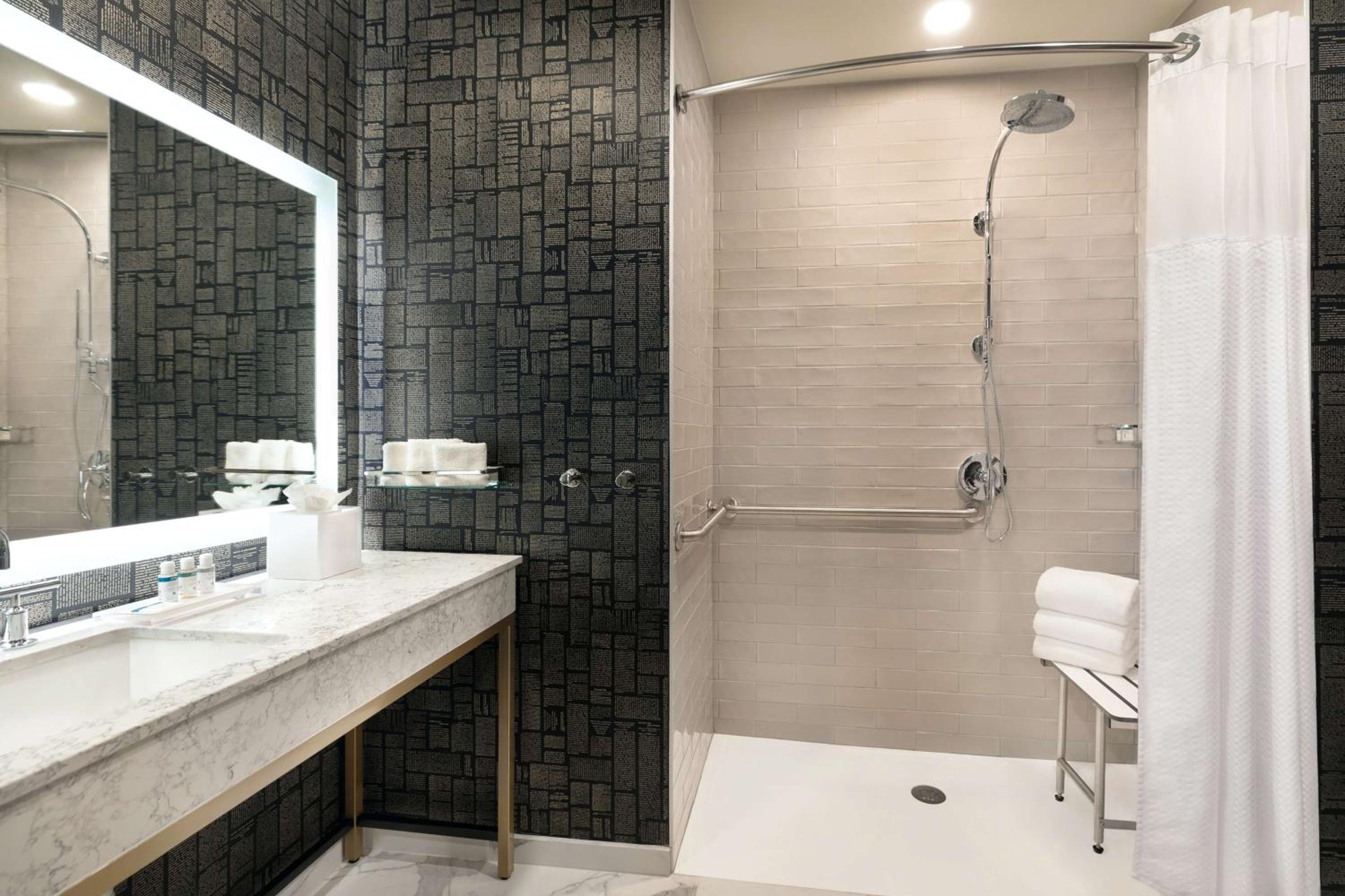 King Suite with Roll-In Shower - Mobility/Hearing Accessible