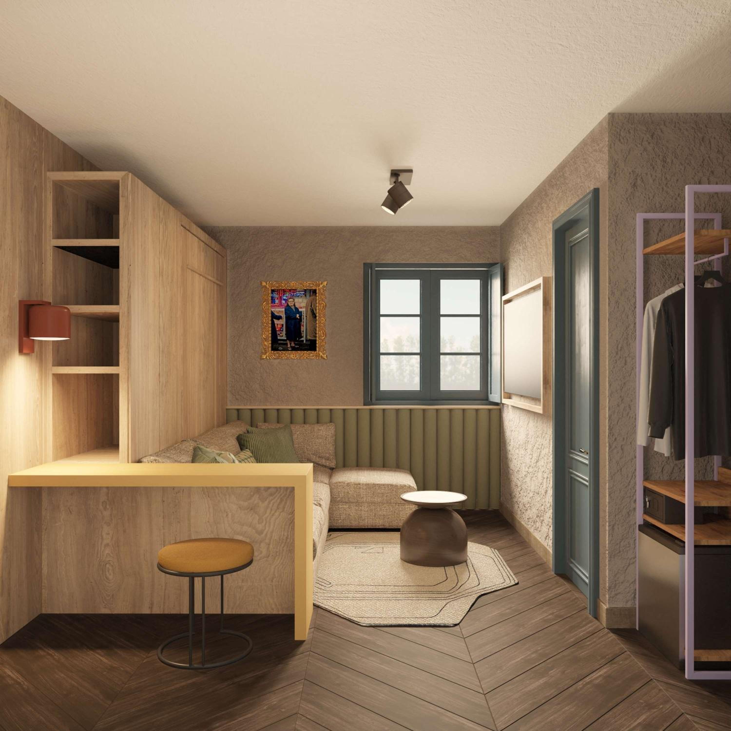 Flex Room with One Queen Wall Bed - Photo 1