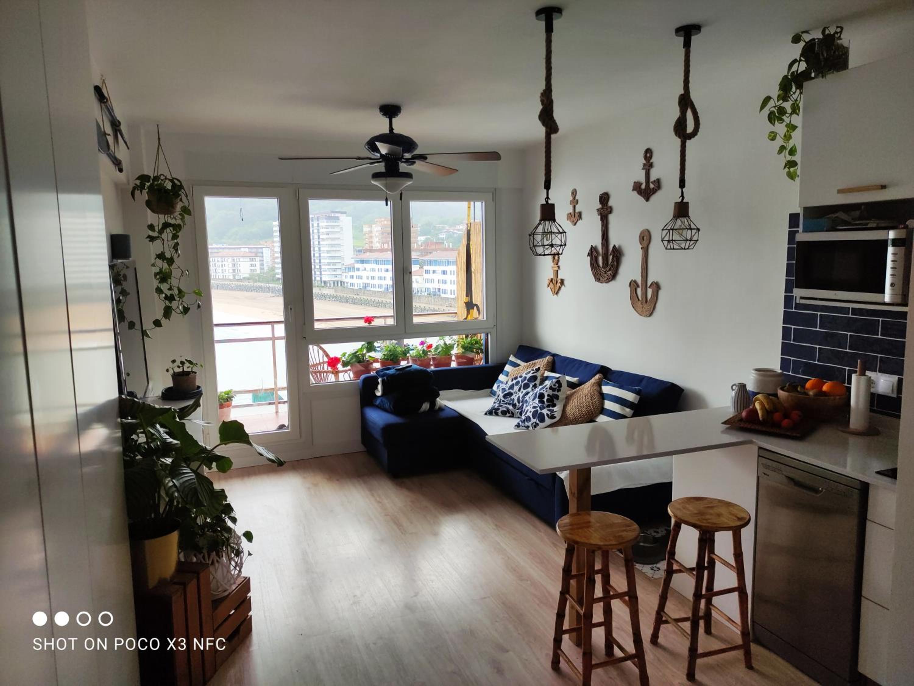 Apartamento con vista al mar