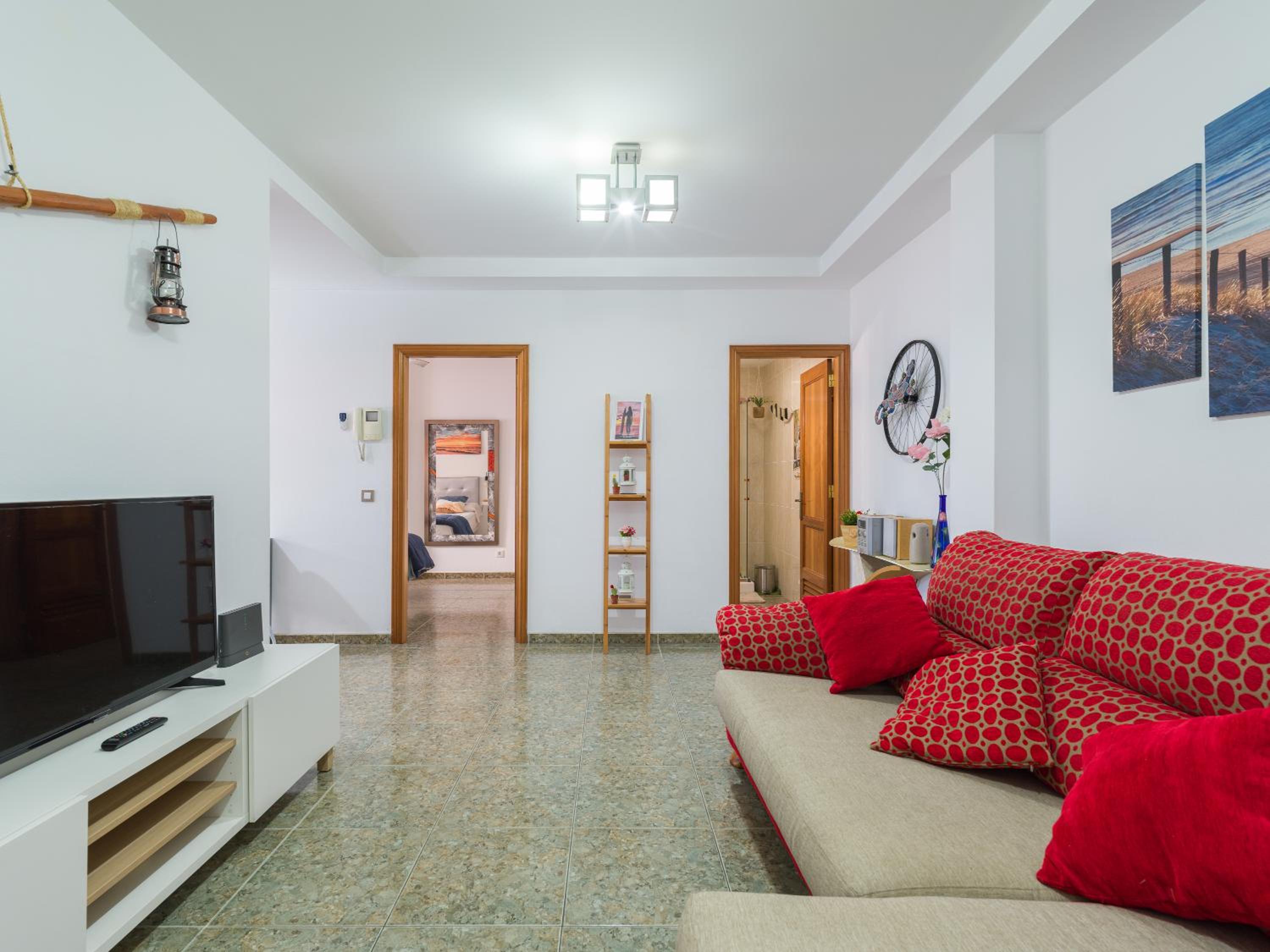 Apartamento de dos habitaciones
