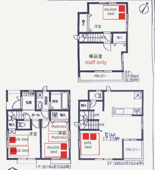 Three-Bedroom Apartment photo 3