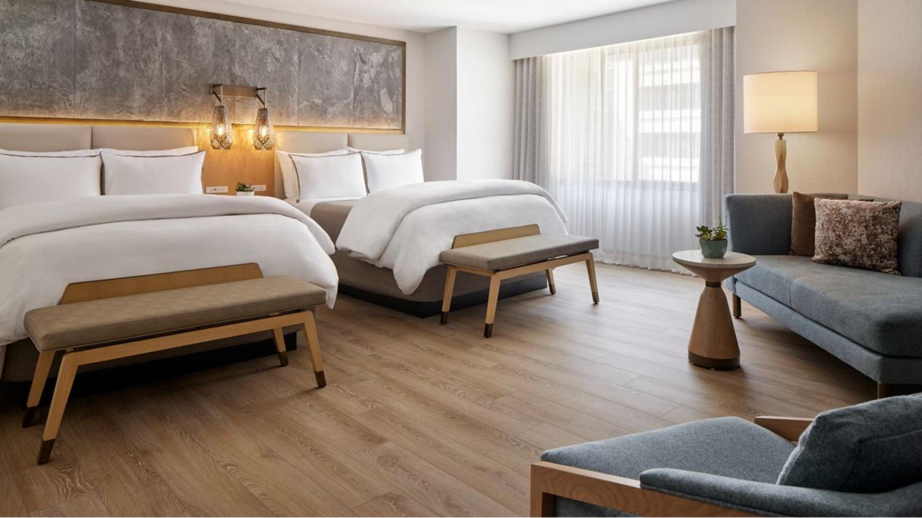 Queen Studio Suite with Two Queen Beds - Photo 1