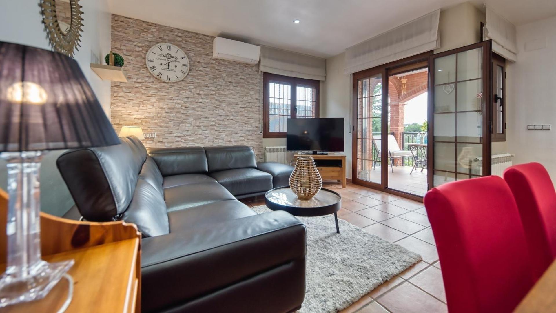 Villa con vistas al jardín