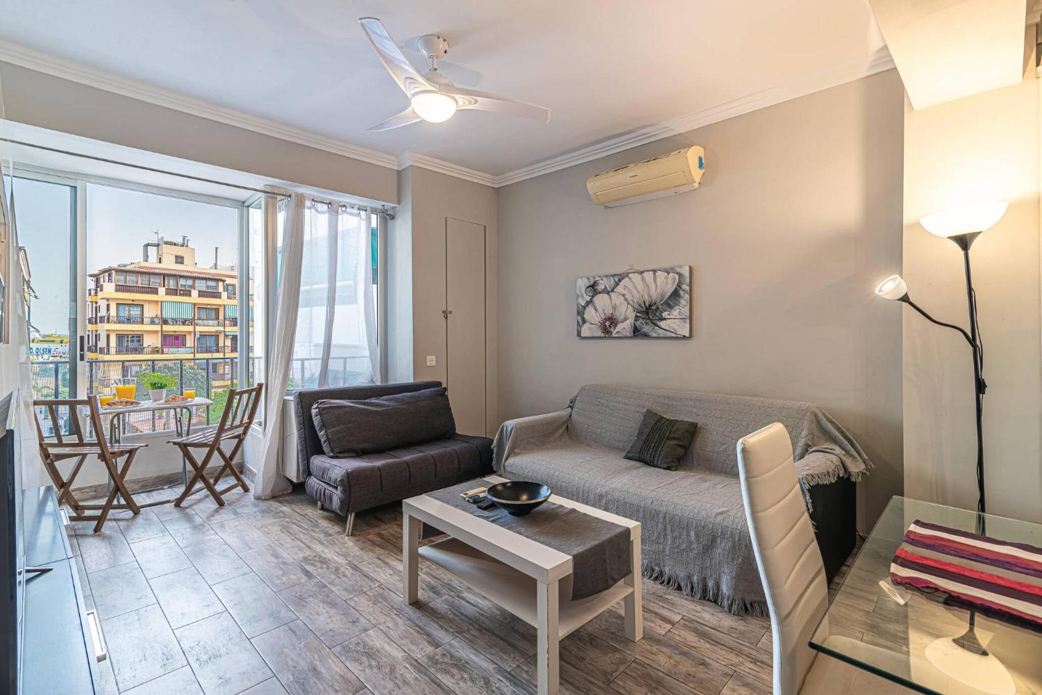 Apartamento de dos habitaciones