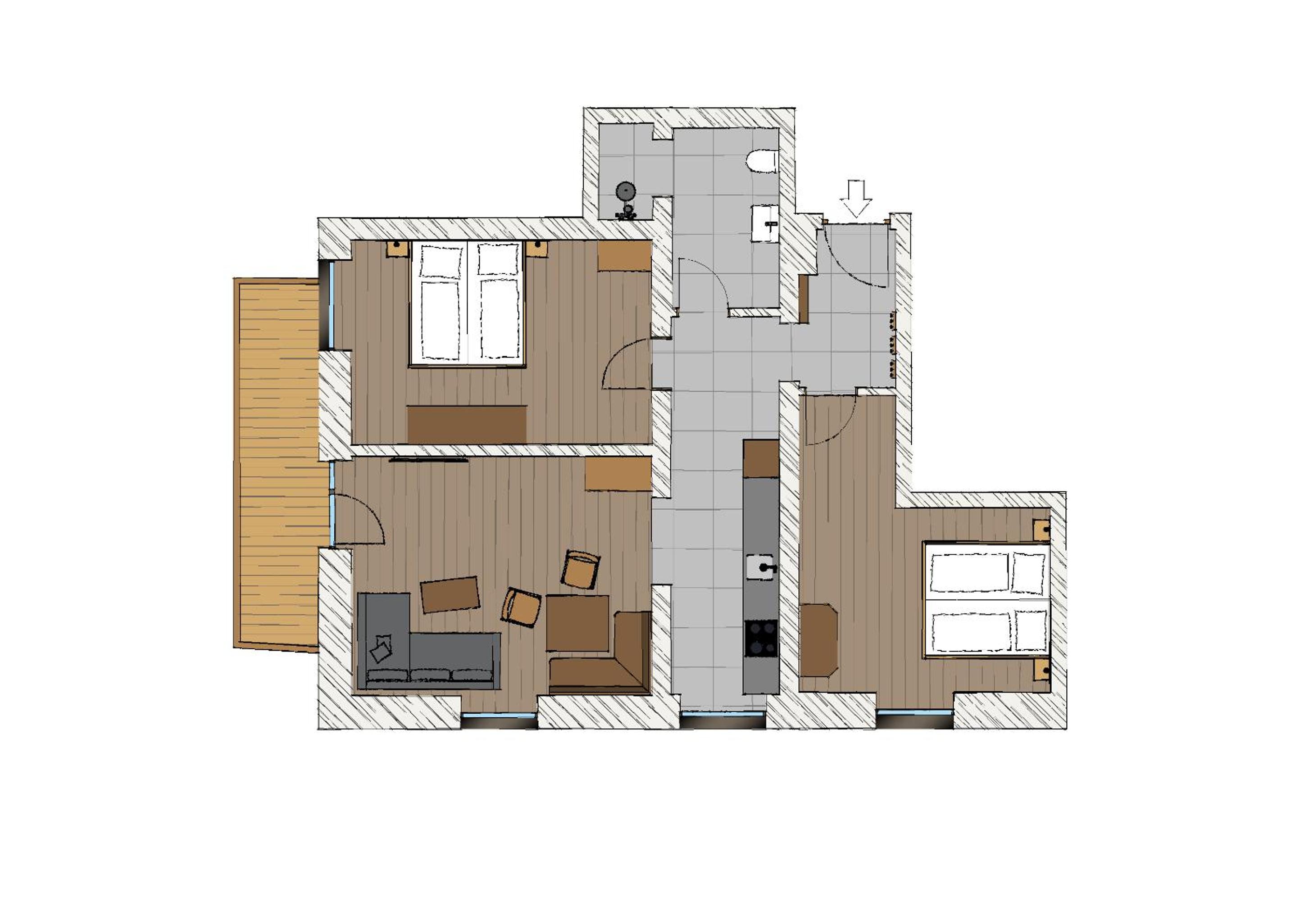 Two-Bedroom Apartment - Photo 8