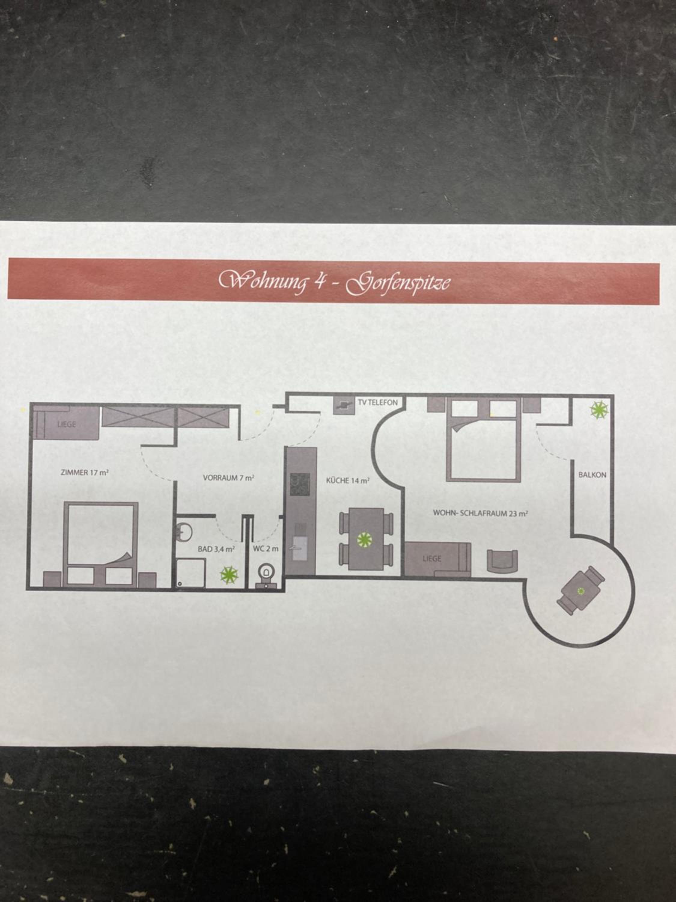 Two-Bedroom Apartment with Balcony photo 2