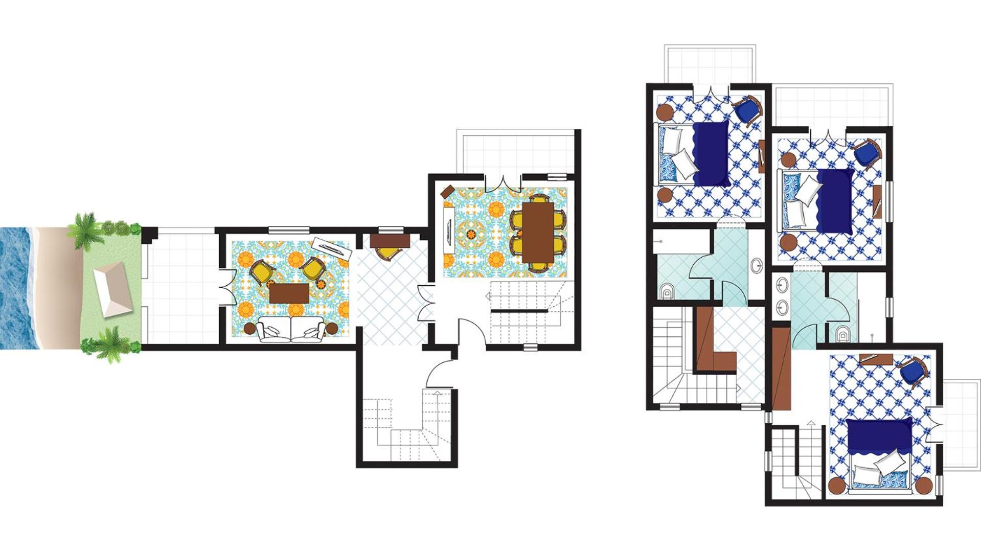 3-Bedroom Beach Villa Private Pool photo 2