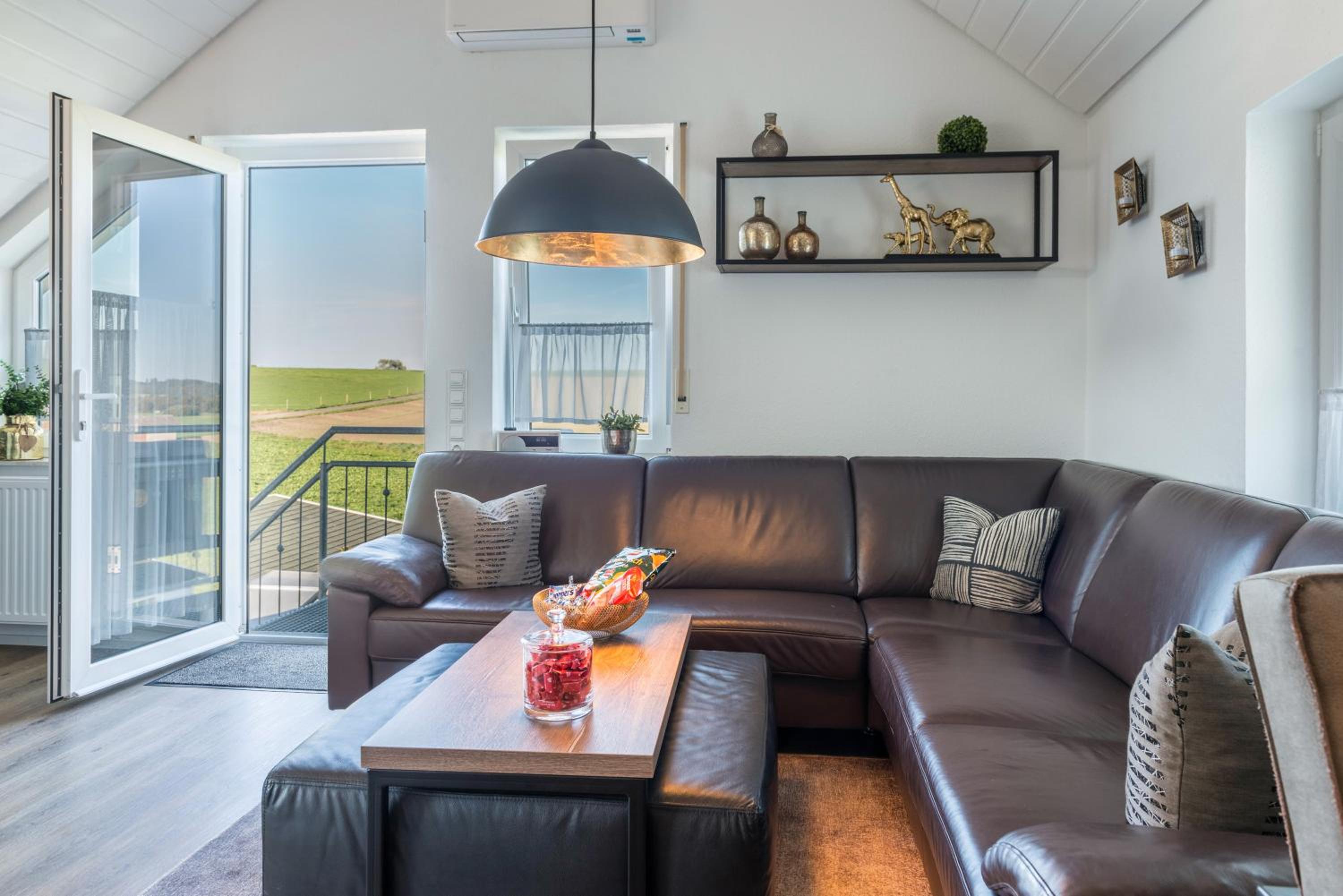 One-Bedroom Apartment with Garden View