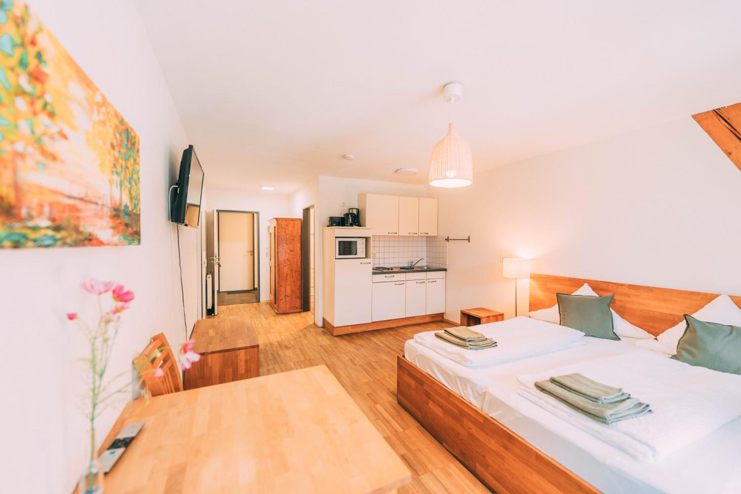 Economy Studio With Small Kitchen
