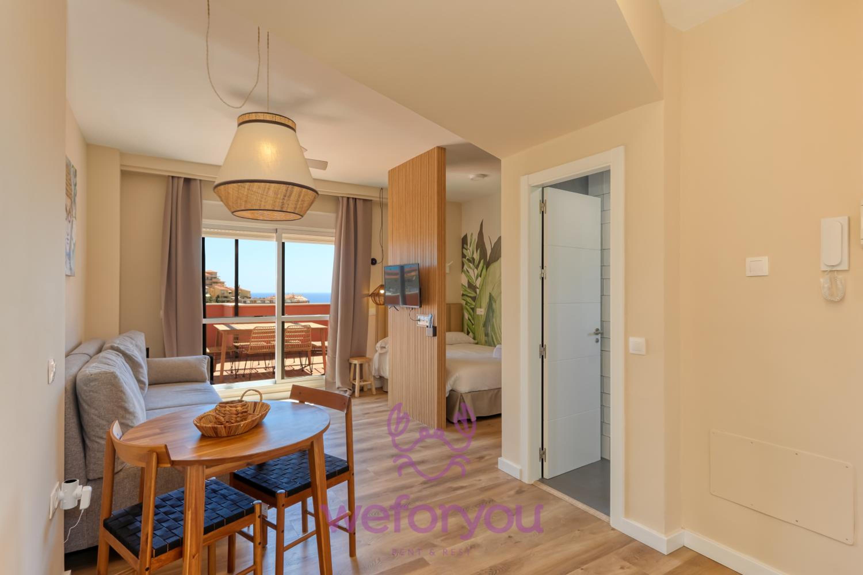 Apartamento de dos habitaciones