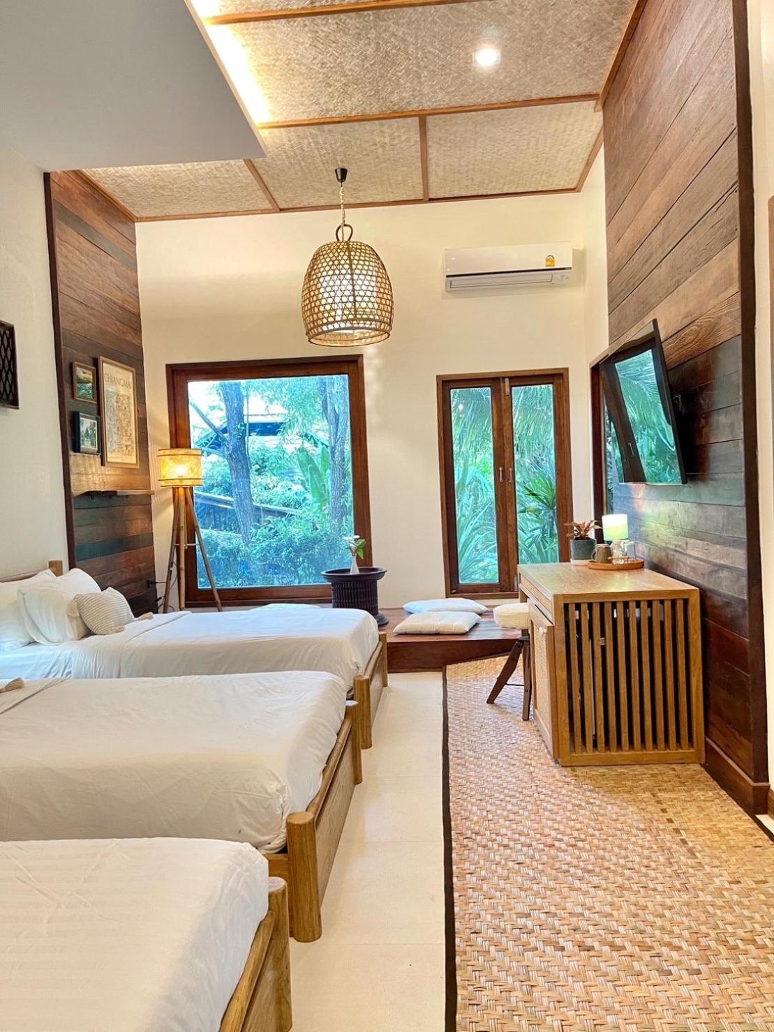 Triple Room with Garden View