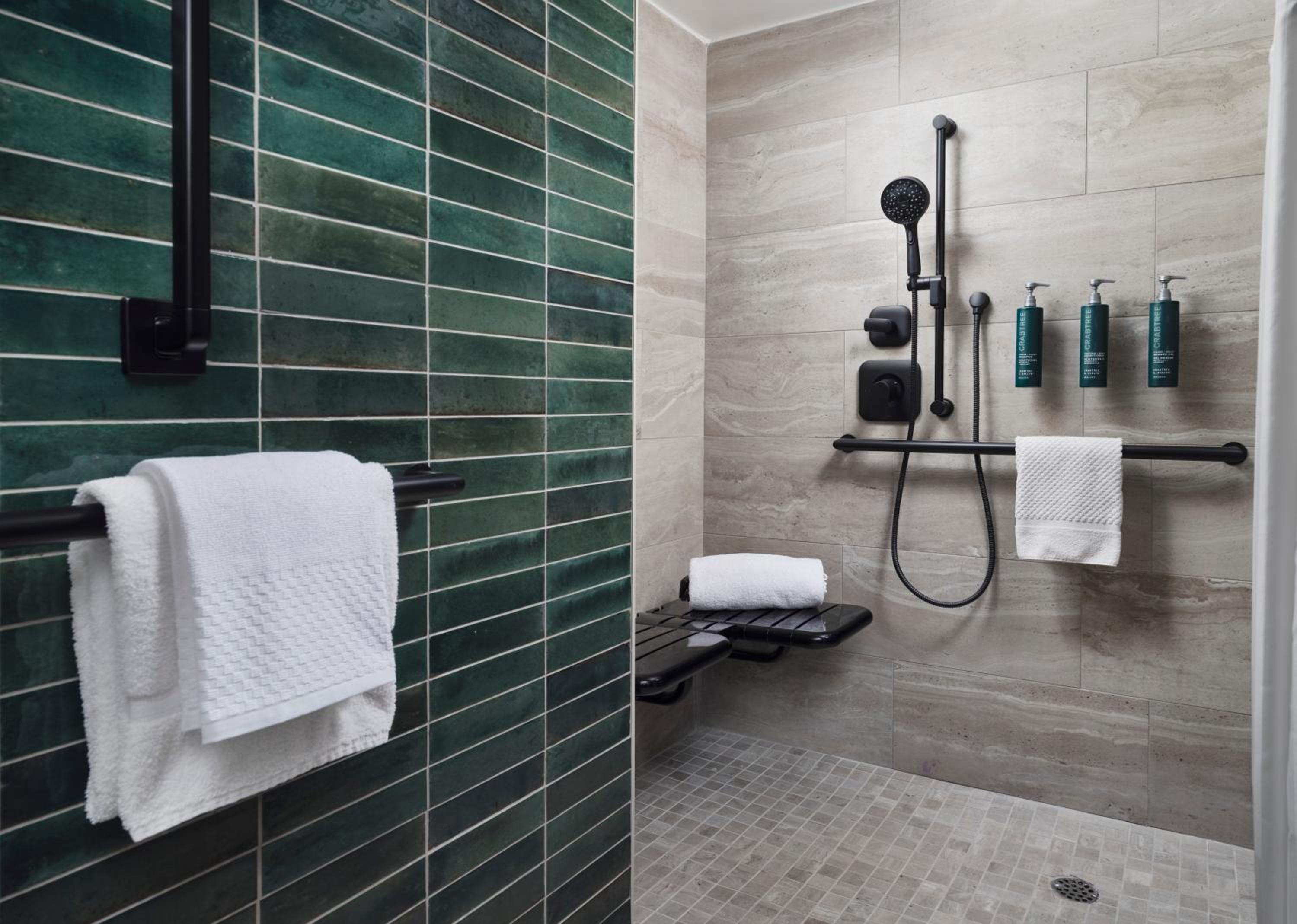 Queen Room with Two Queen Beds and Roll-In Shower - Mobility and Hearing Access - Photo 3