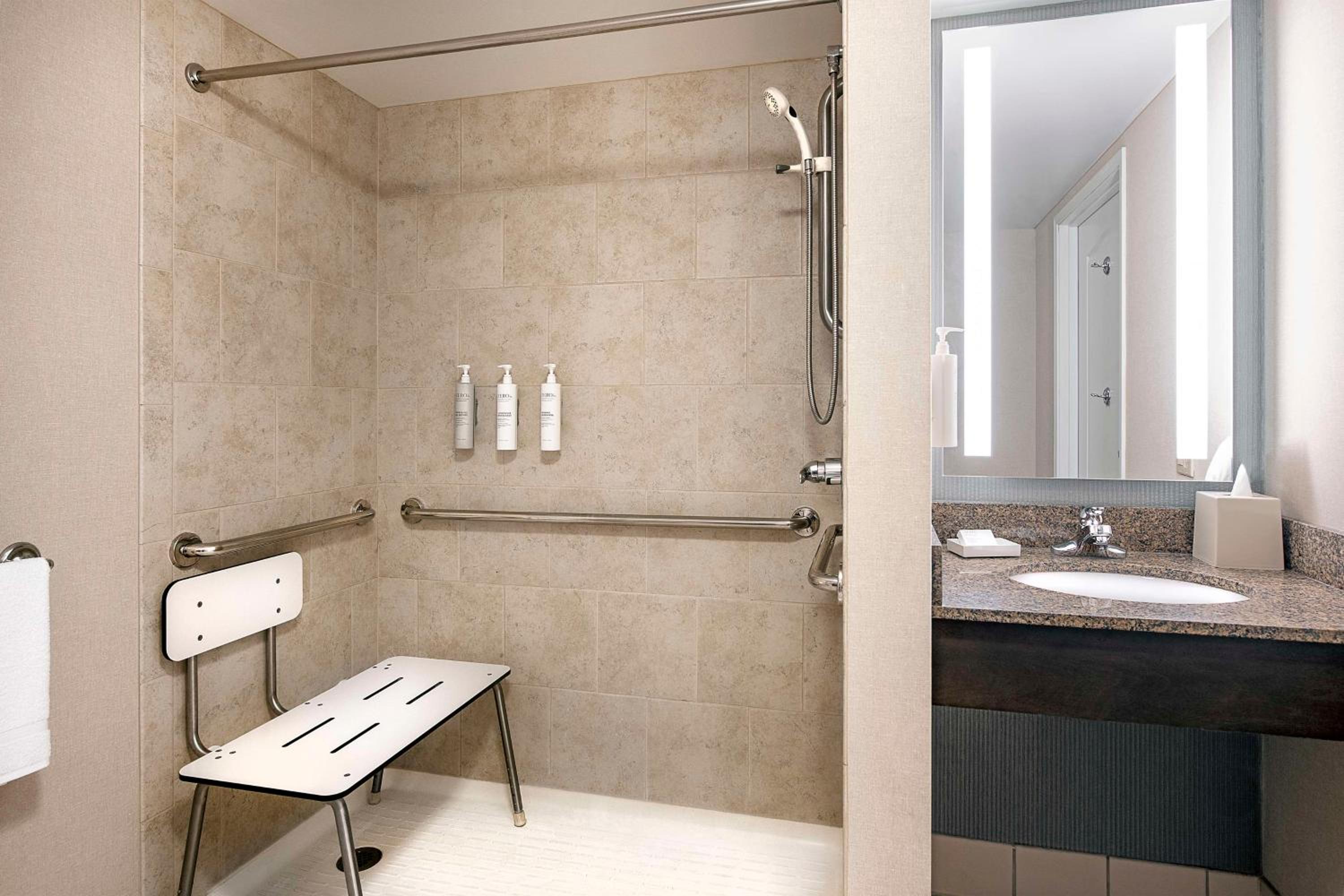King Room with Roll-In Shower - Mobility Access photo 3