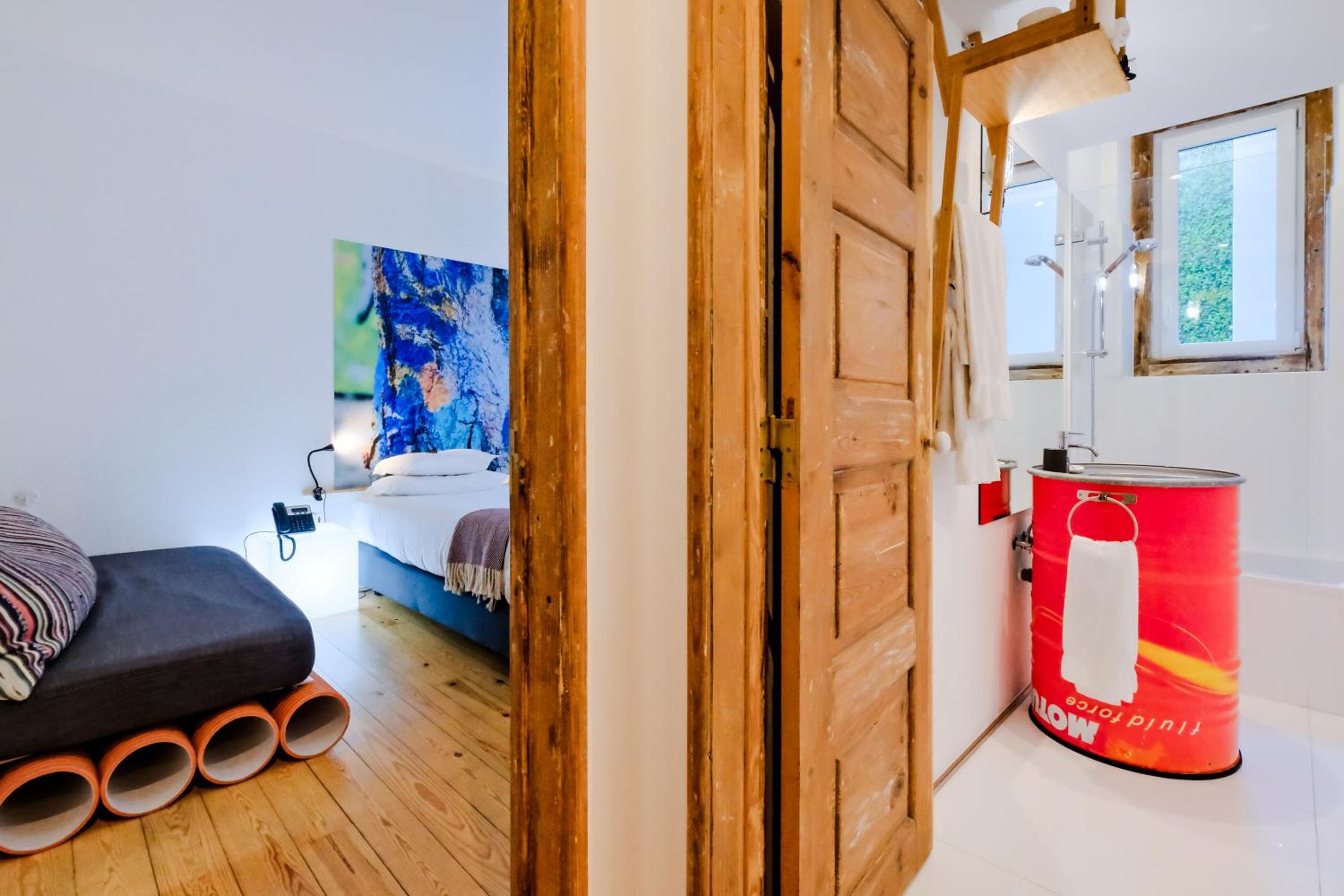 Studio with Balcony