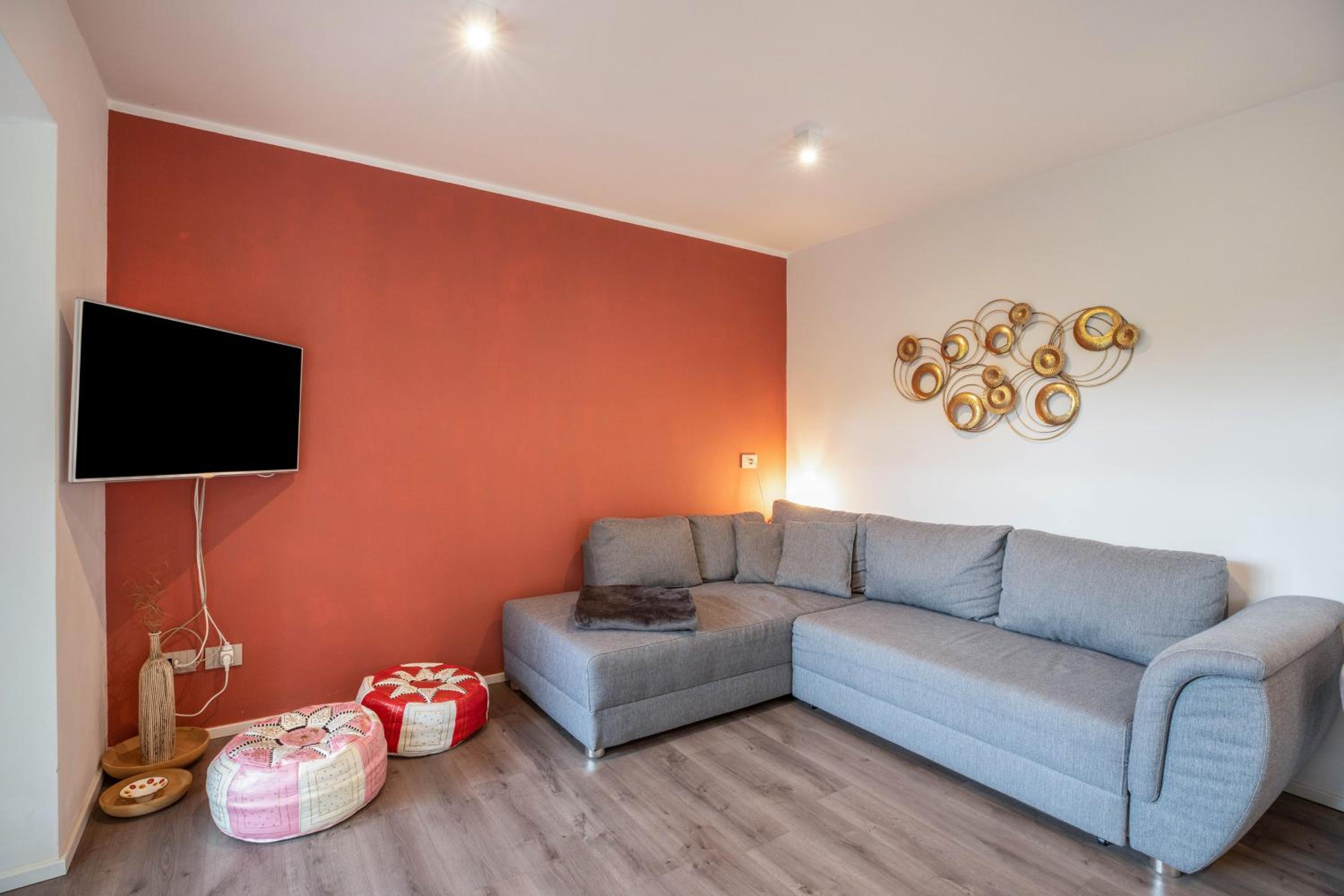 Two-Bedroom Deluxe Apartment with Garden View