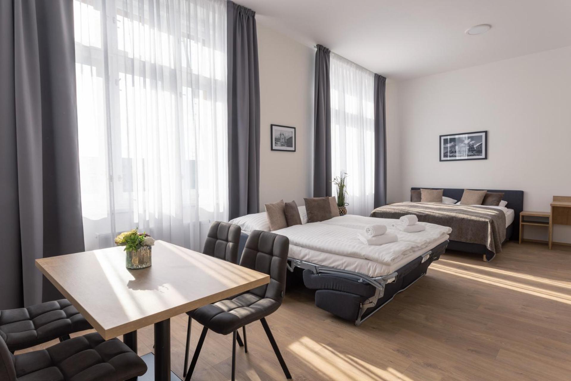 Deluxe Three-bedroom Apartment with Kitchen photo 2