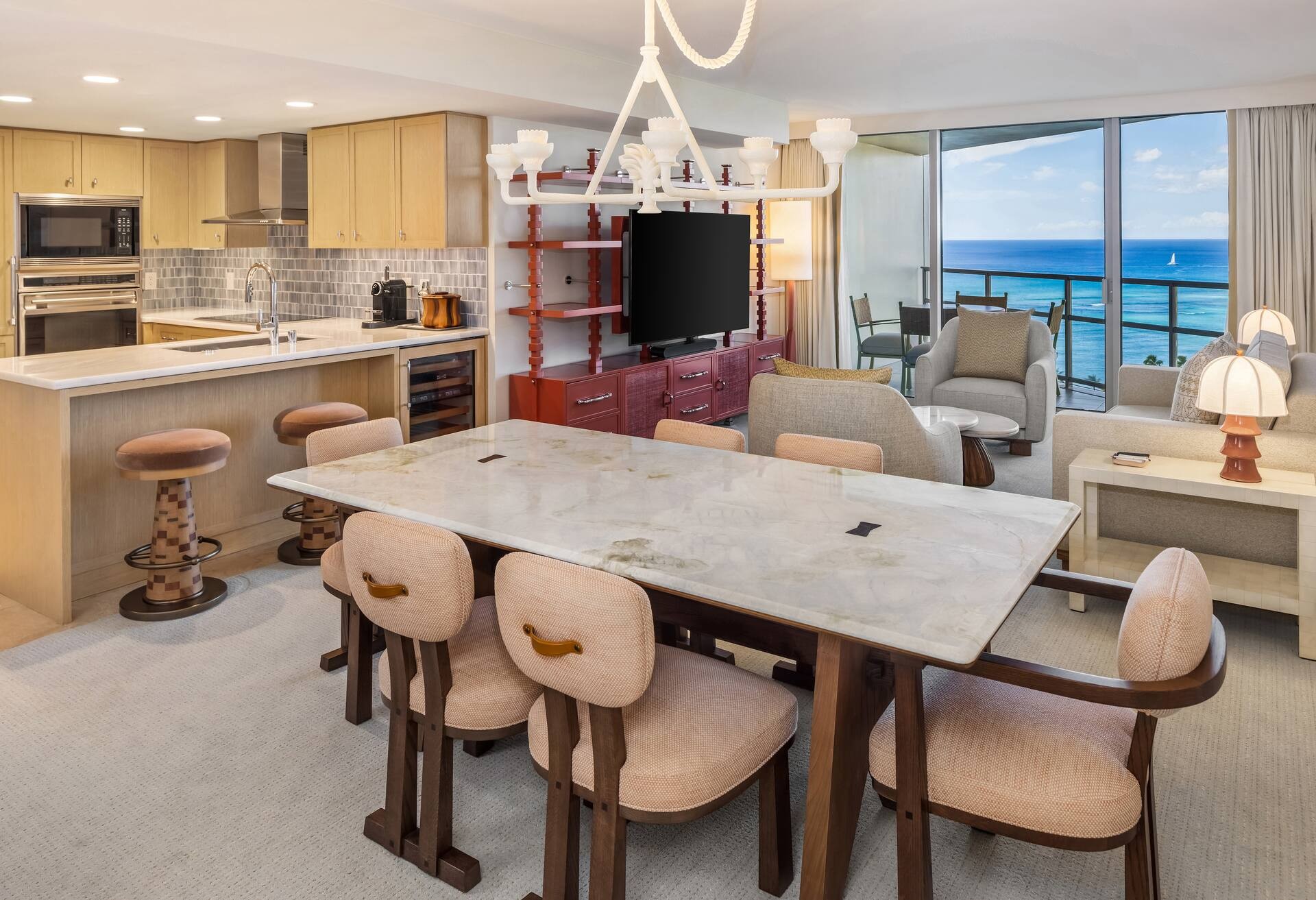 Ka Laʻi Waikiki Beach, LXR Hotels & Resorts: Premium 1 Bedroom Ocean View Suite with Den photo