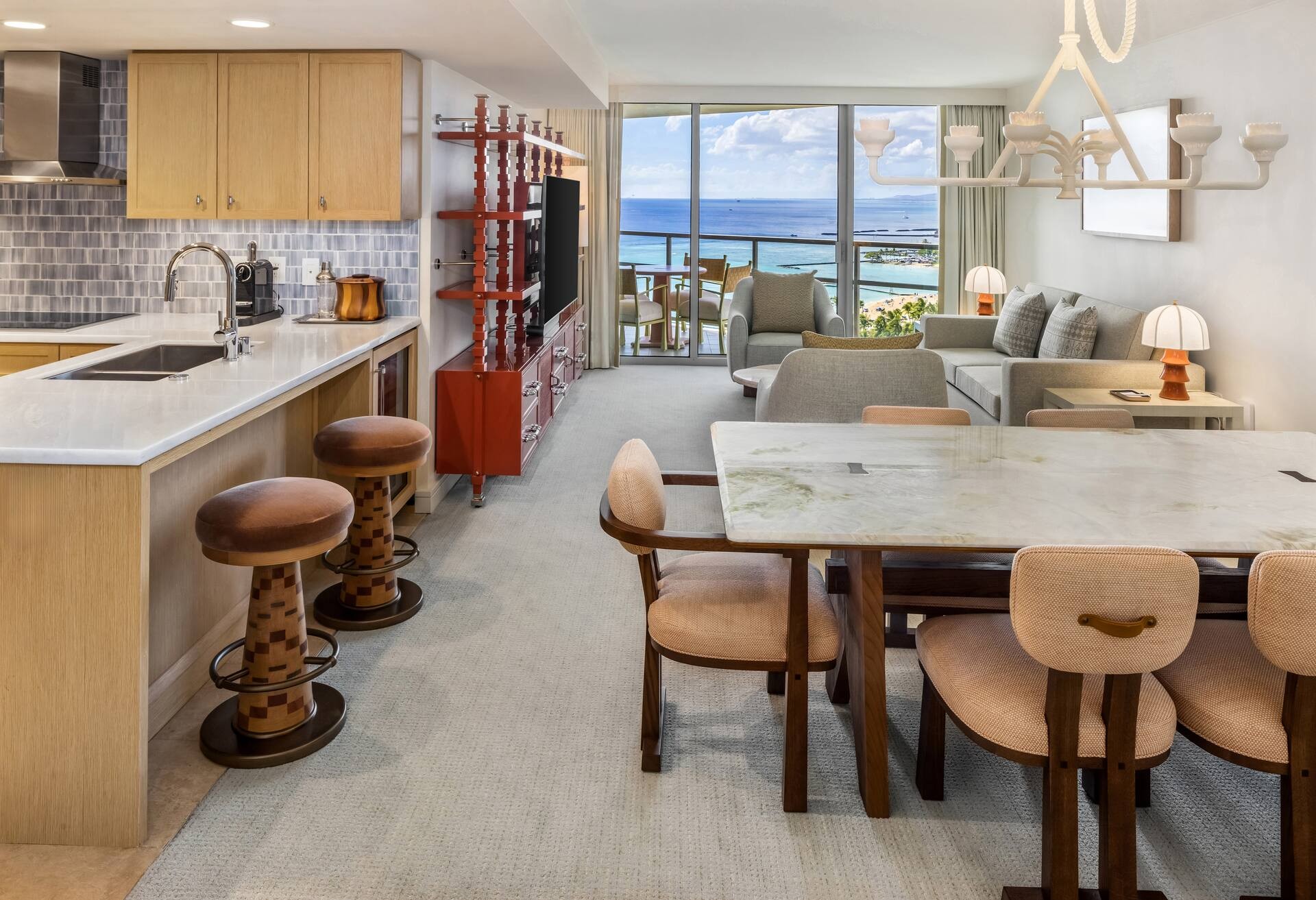 Premium 1 Bedroom Ocean View Suite with Den
