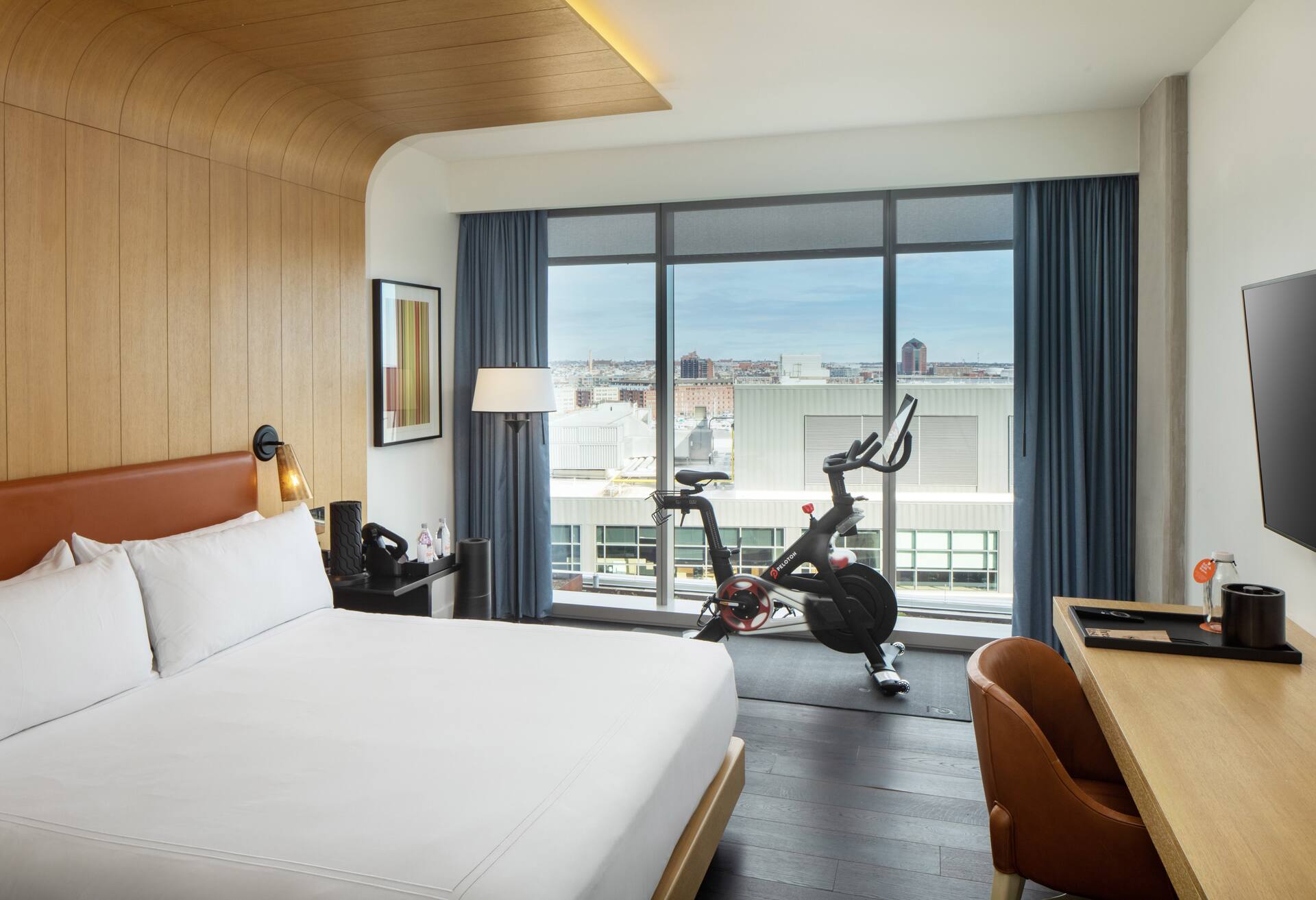 1 King Peloton Wellness Room with Therabody