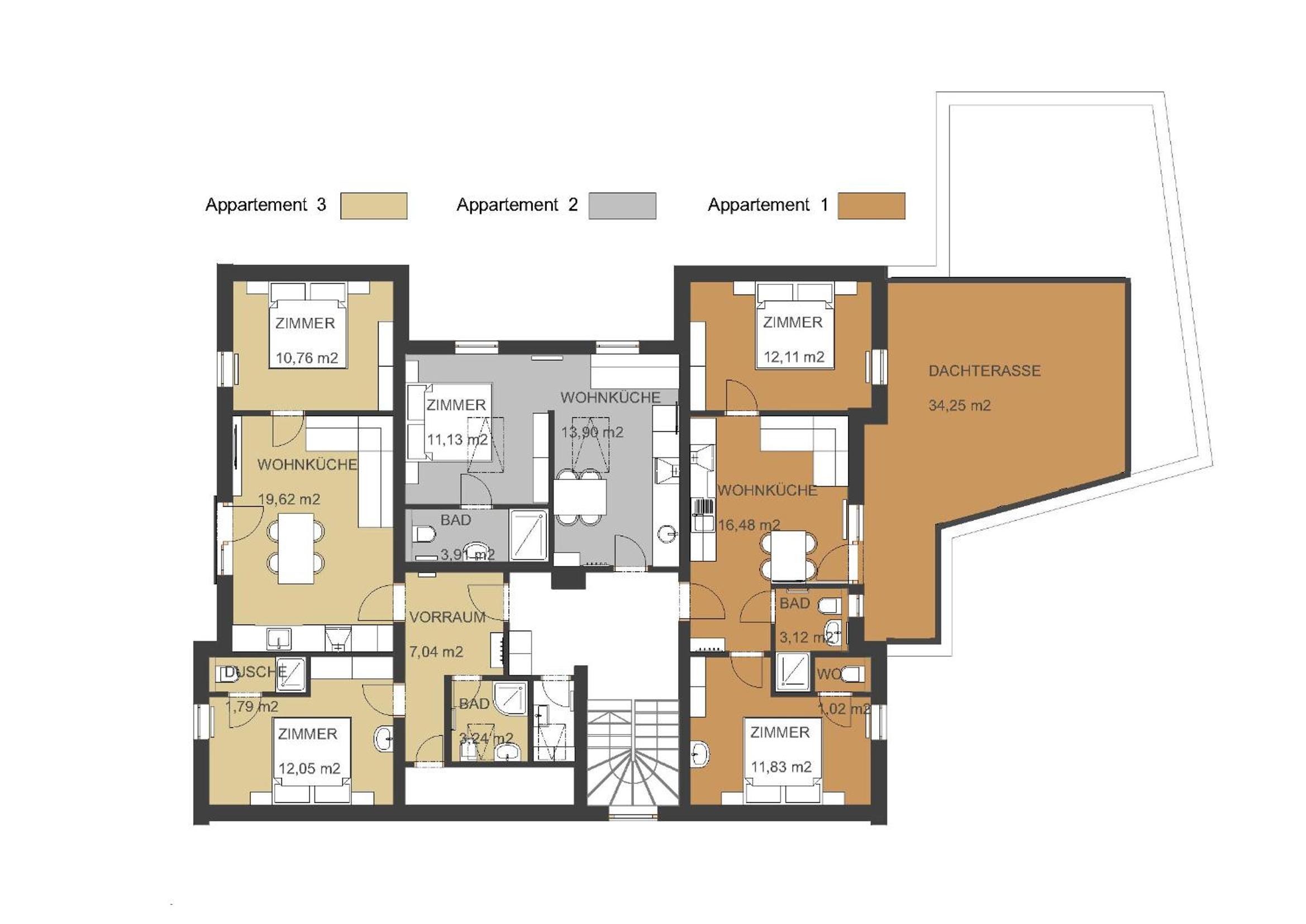 Apartment with Shower photo 3