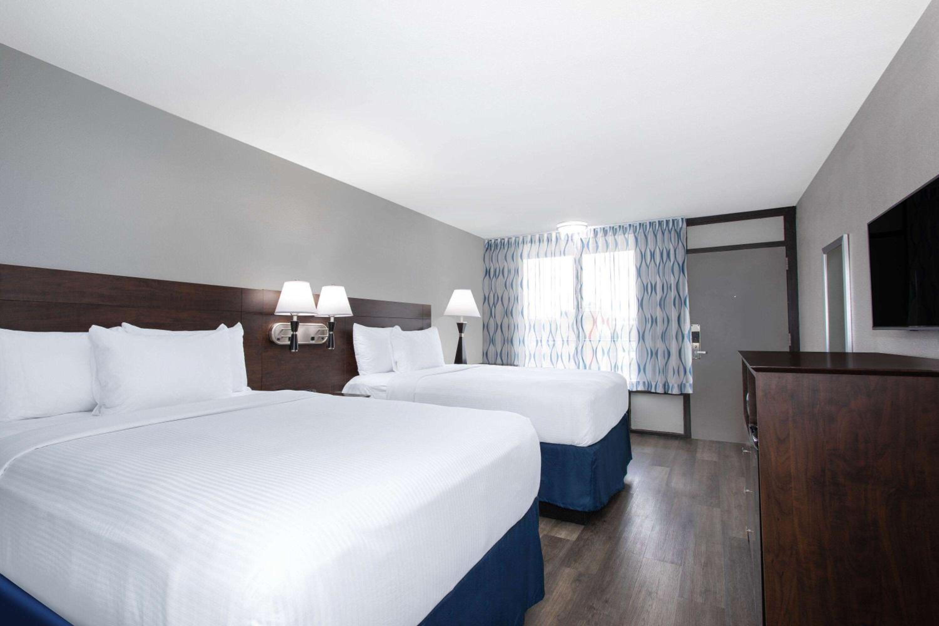 Standard Room with Two Double Beds - Non-Smoking at Days Inn by Wyndham Orlando Conv. Center/International Dr in Orlando