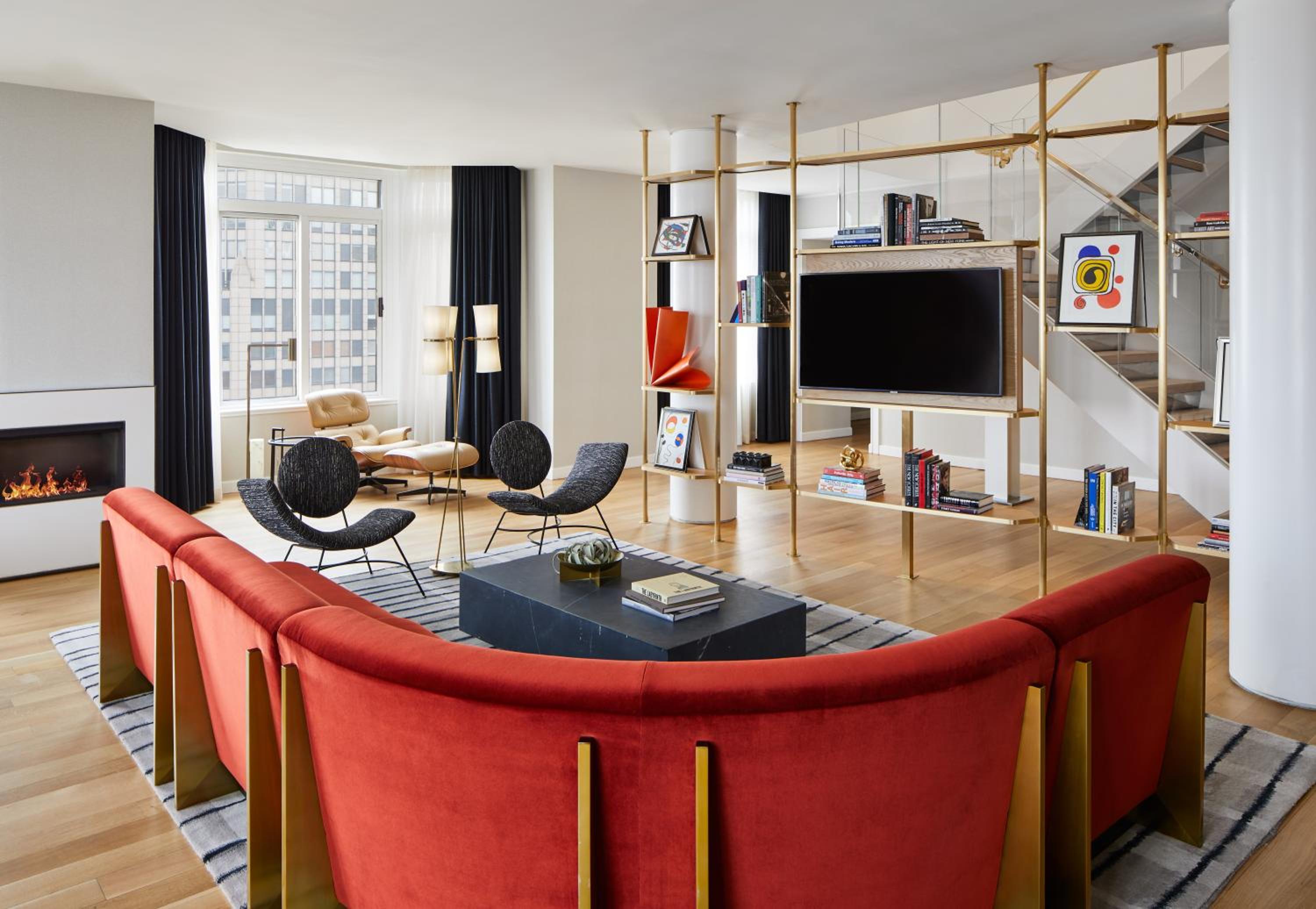 Two-Bedroom Penthouse Suite with Skyline View