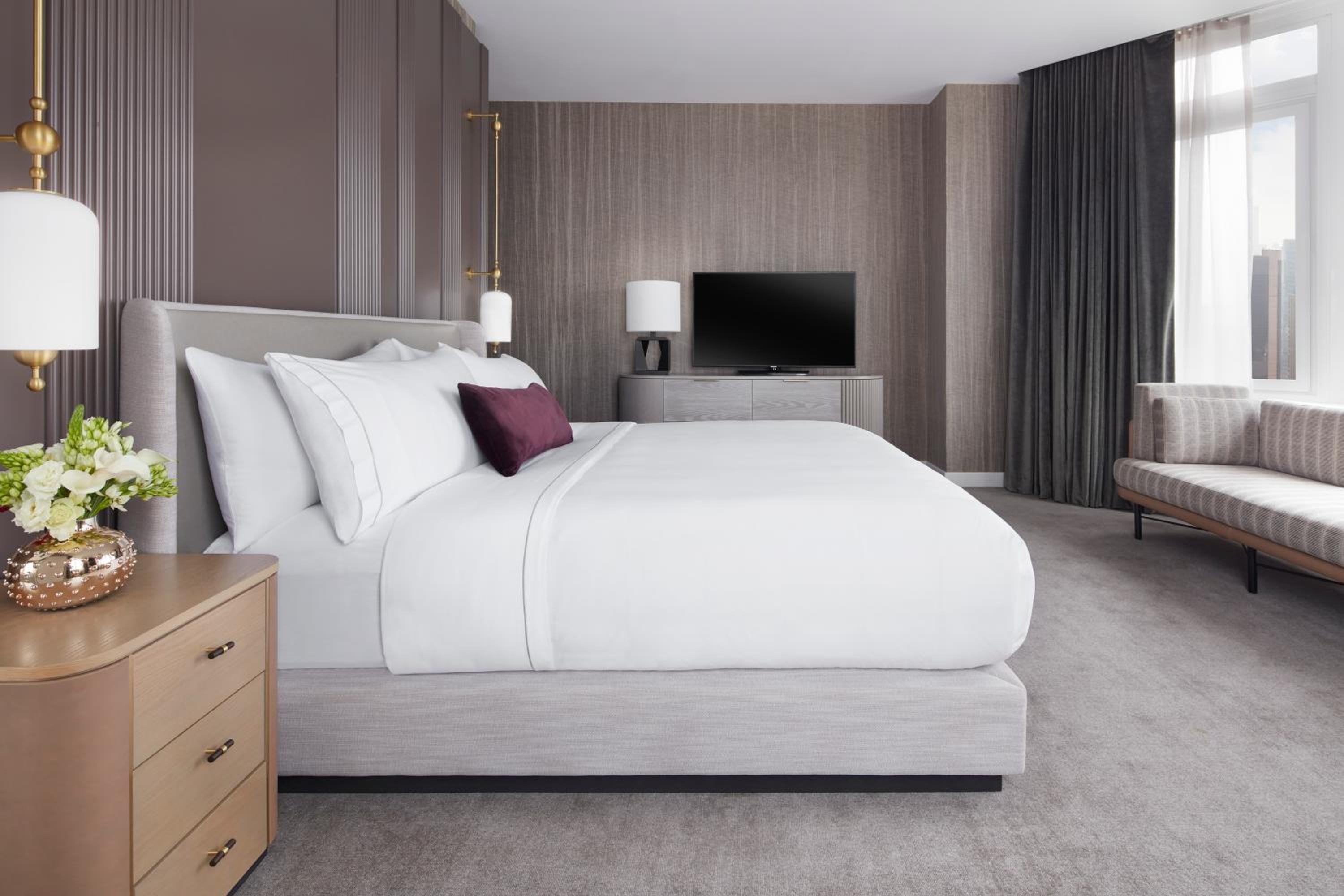Two-Bedroom Penthouse Suite with Skyline View