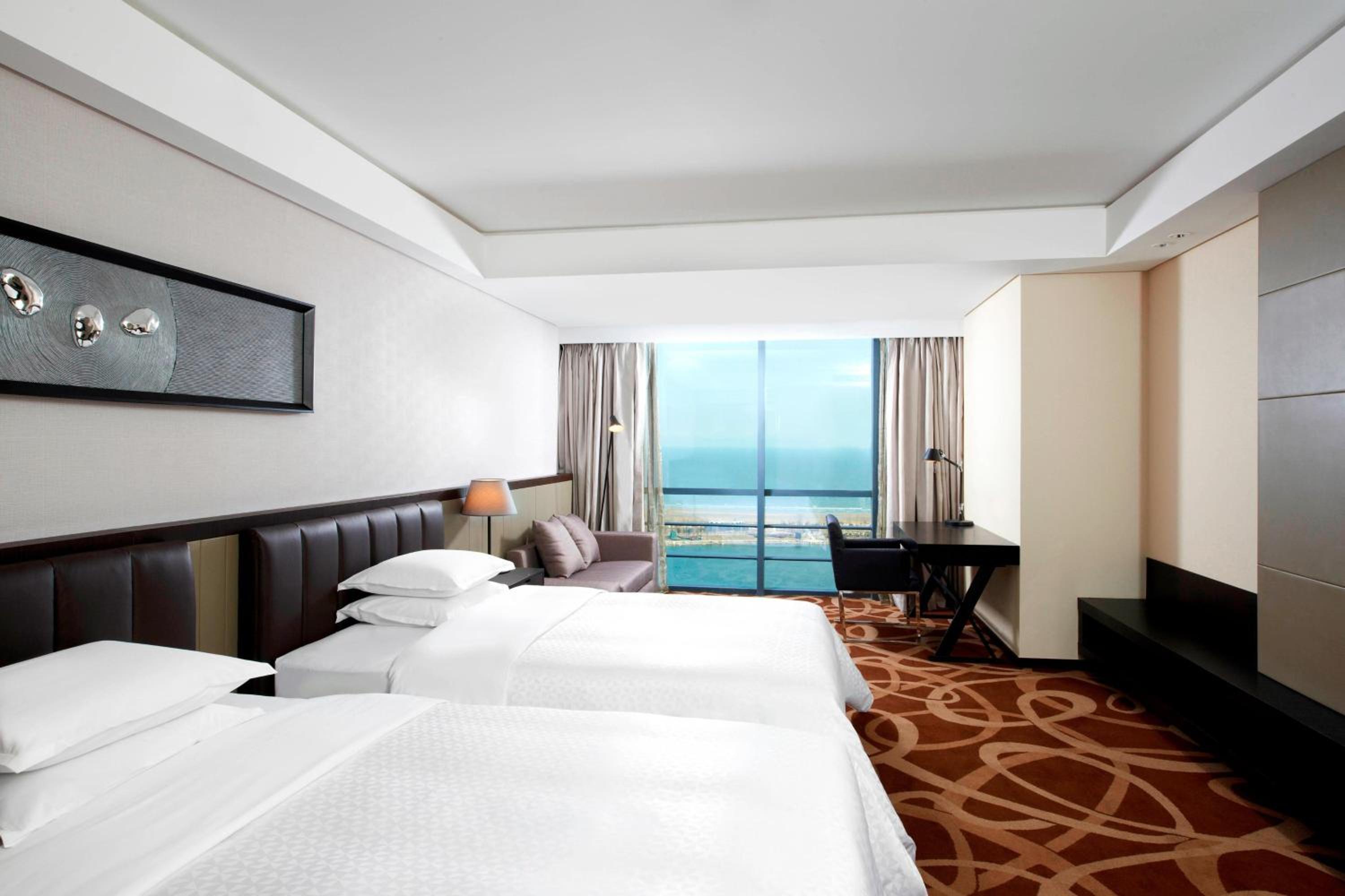 Sea View Room, Guest room, 2 Double, Sea view, Pool access