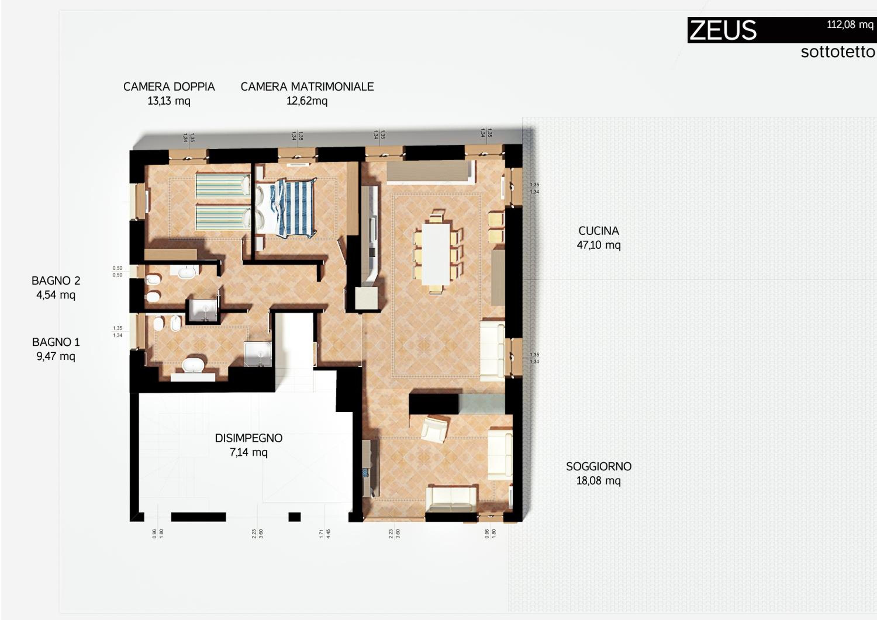 Two-Bedroom Apartment with Lake View photo 2