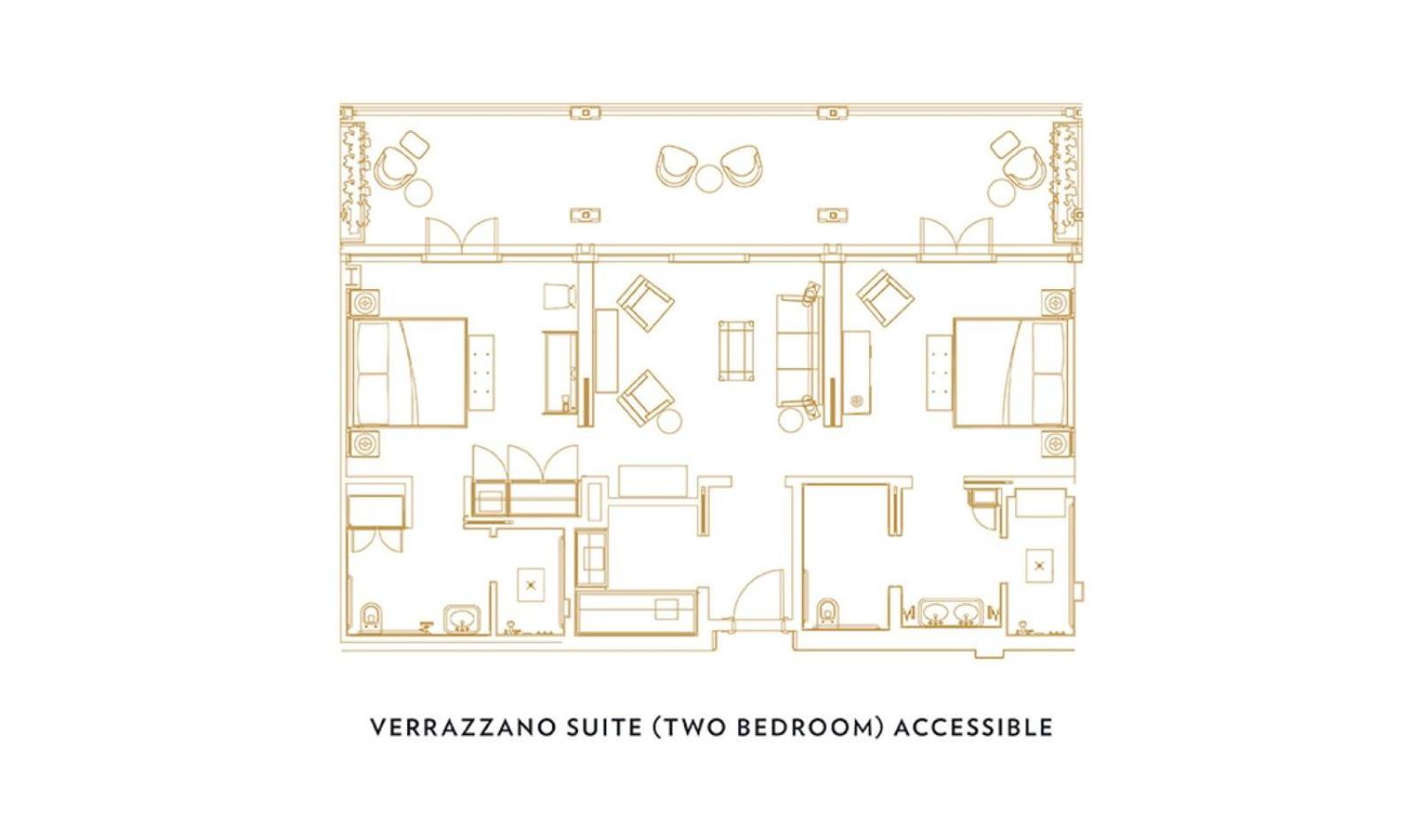 Two Bedroom Verrazano Suite Accessible