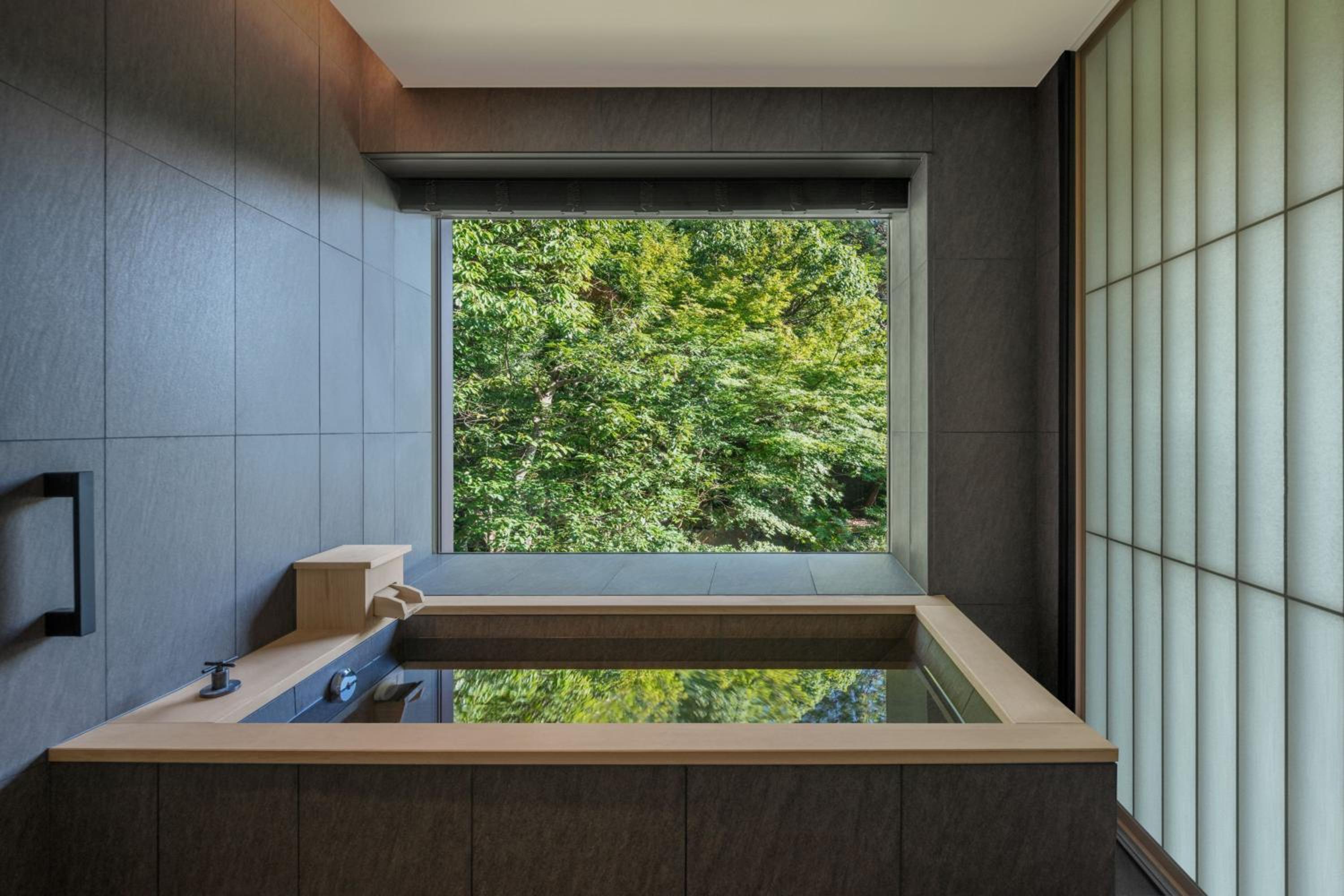 One-Bedroom Twin Onsen Suite with Sofa Bed and Garden View