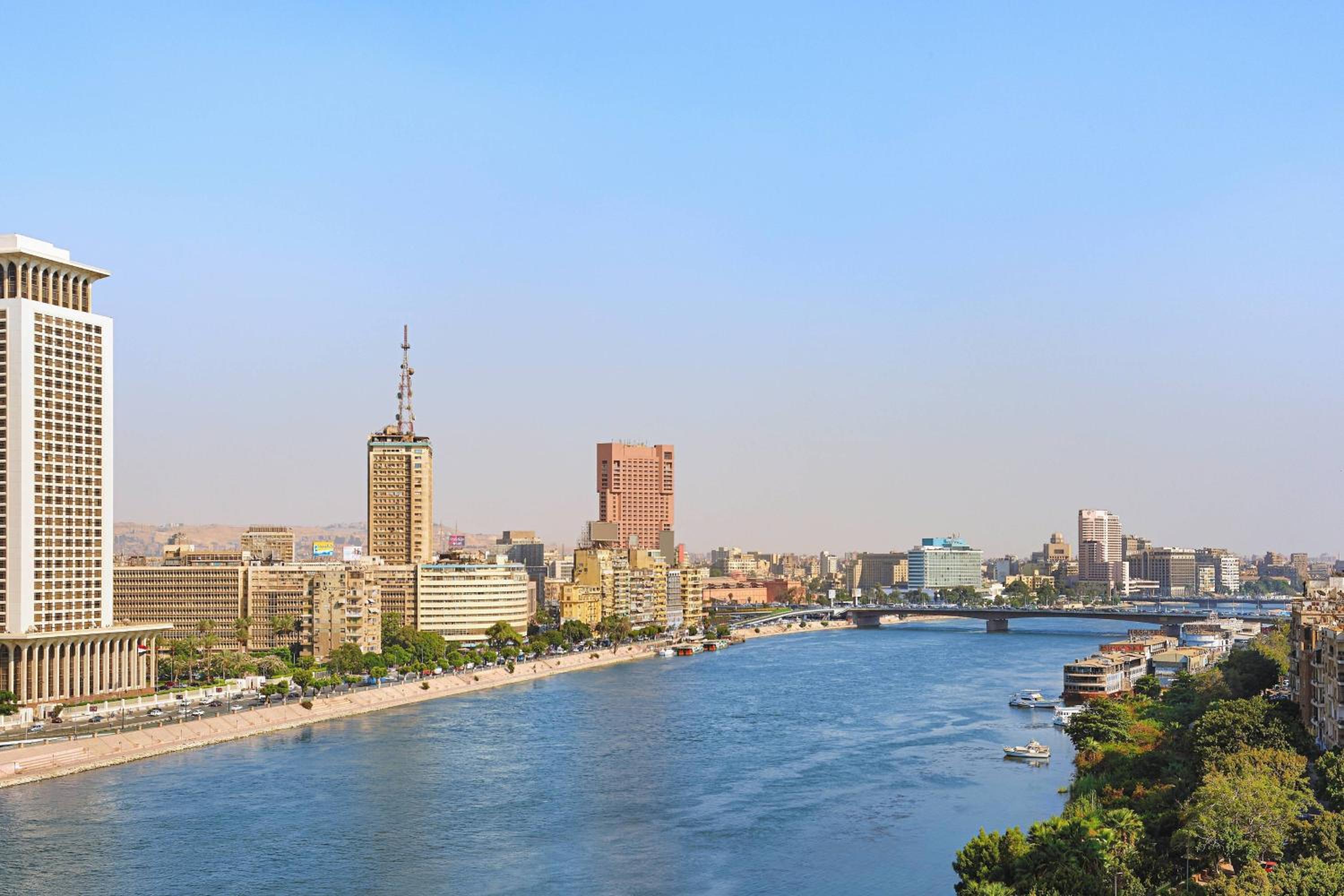 Deluxe Nile View Room, 1 King, Balcony