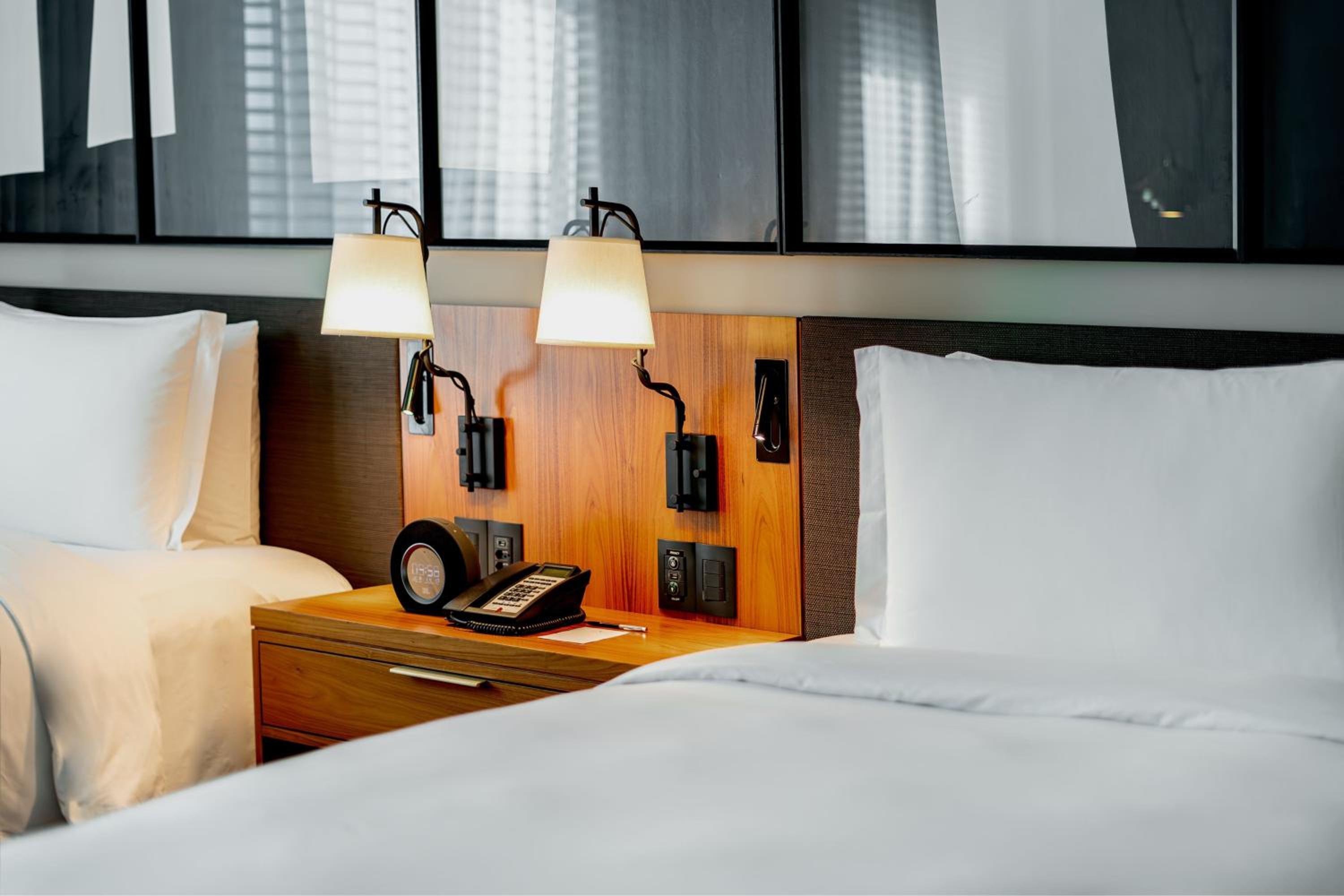Deluxe Double Room with Two Double Beds - High Floor
