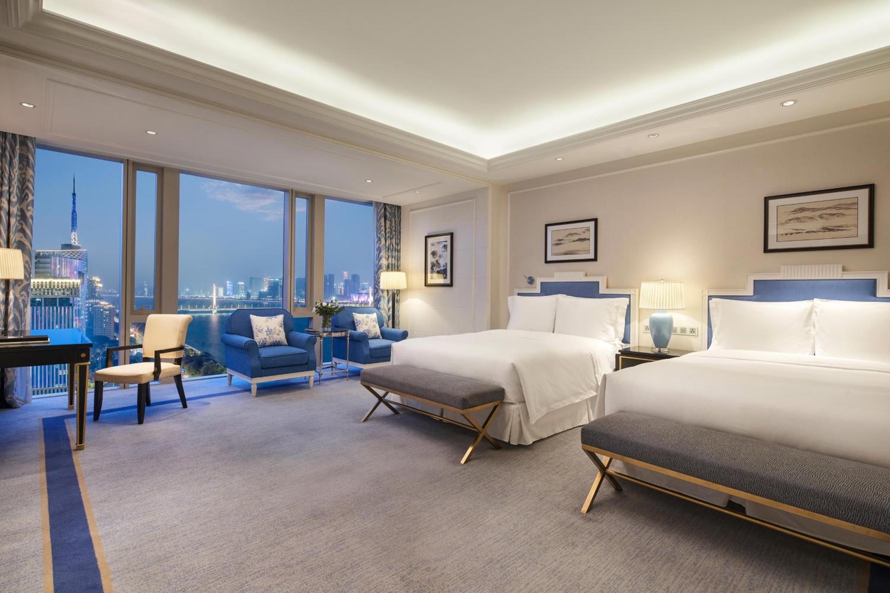 Luxury Collection Room,Qiantang River view, 2 queen