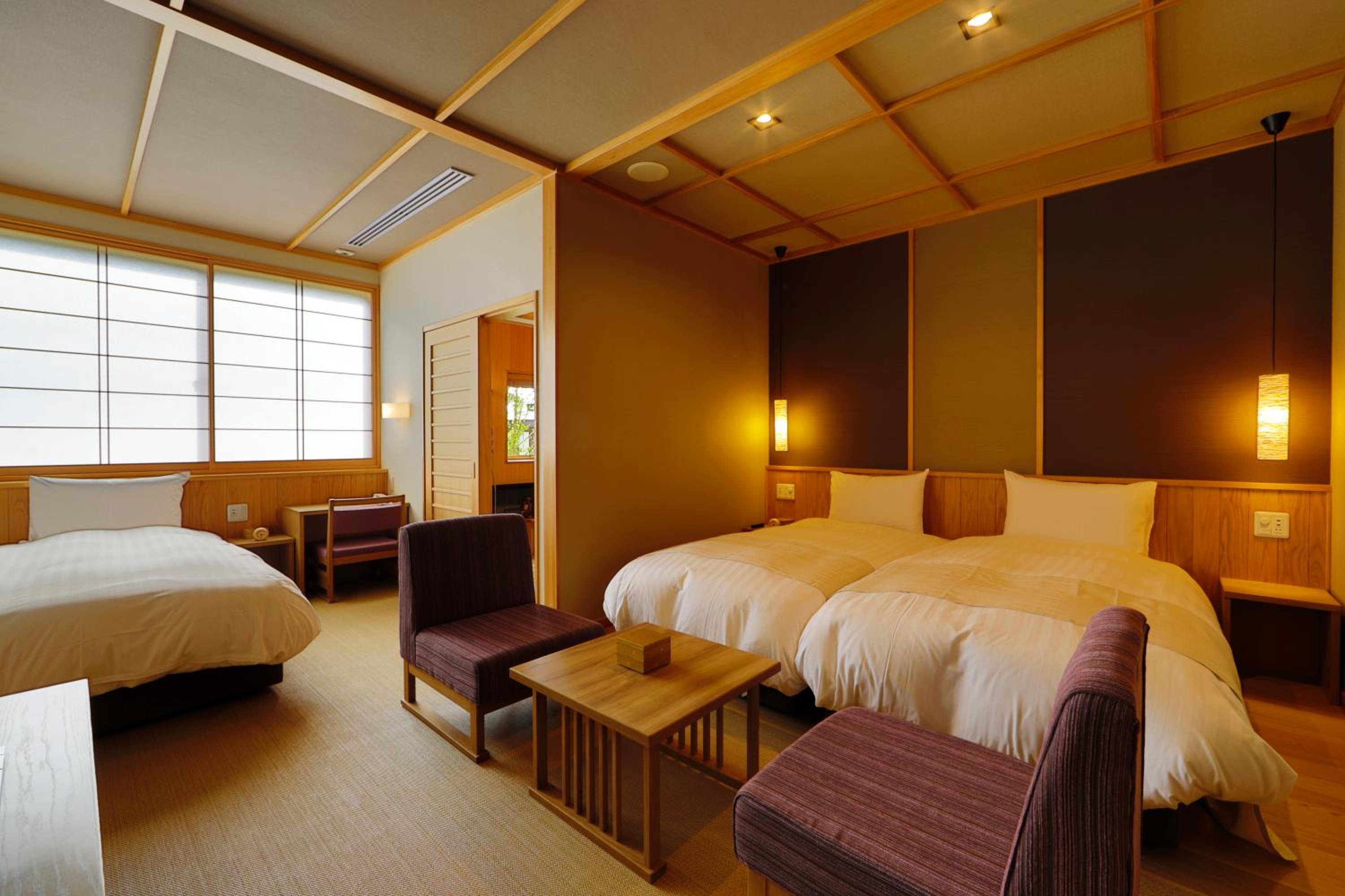 Twin room with Hot Spring Bath - 1st Floor - Photo 1