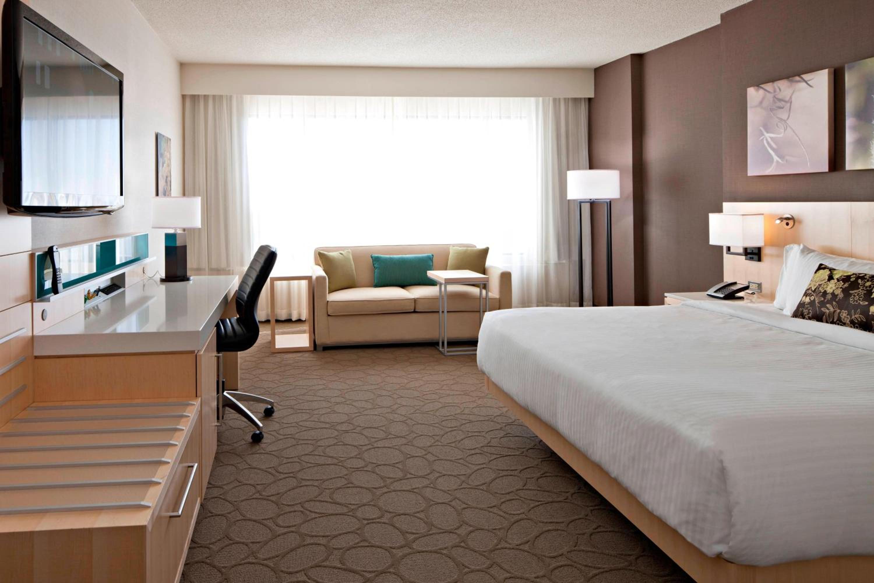 Deluxe, Larger Guest room, 1 King, Sofa bed