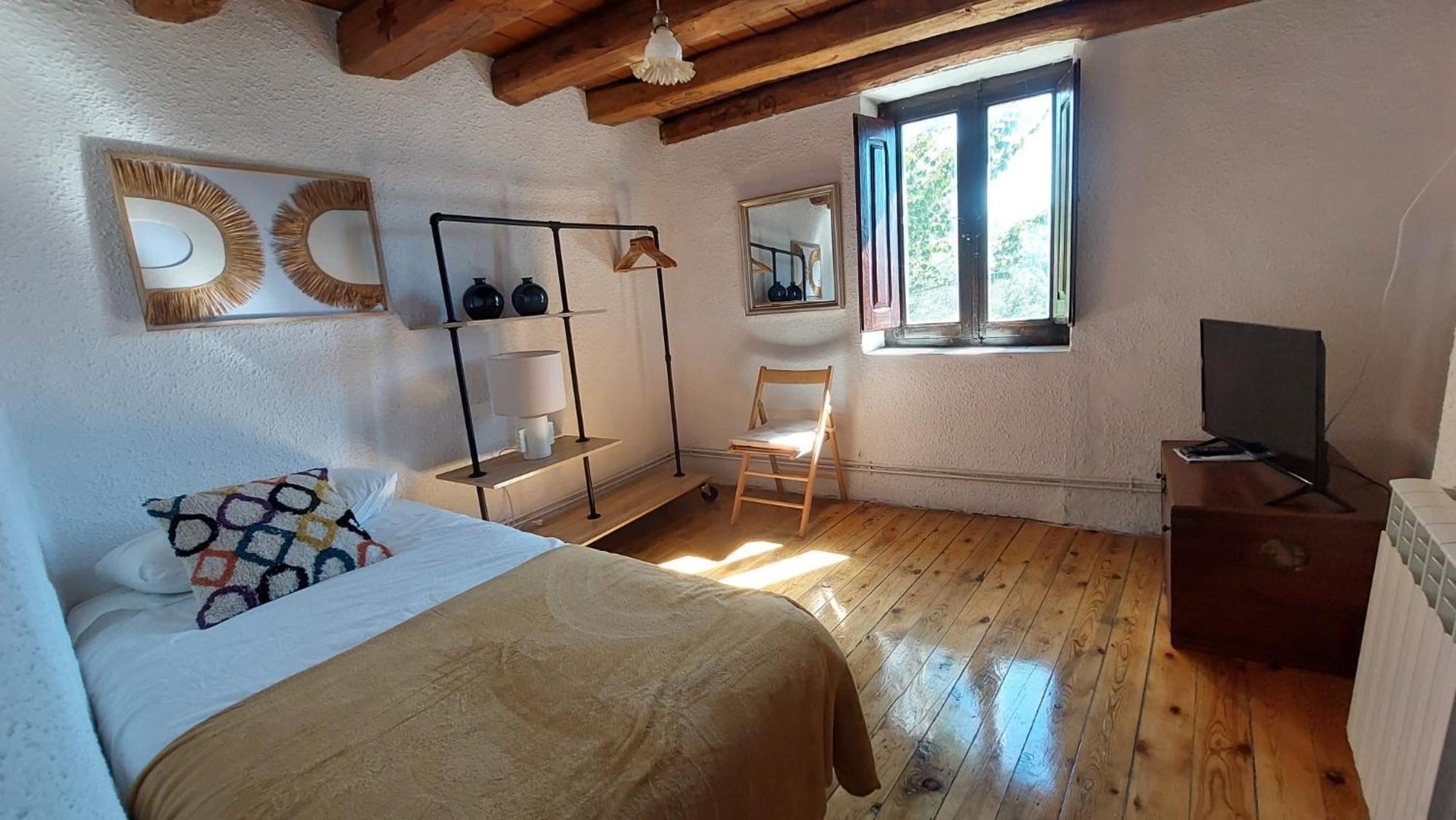 Habitación individual con vista a la montaña