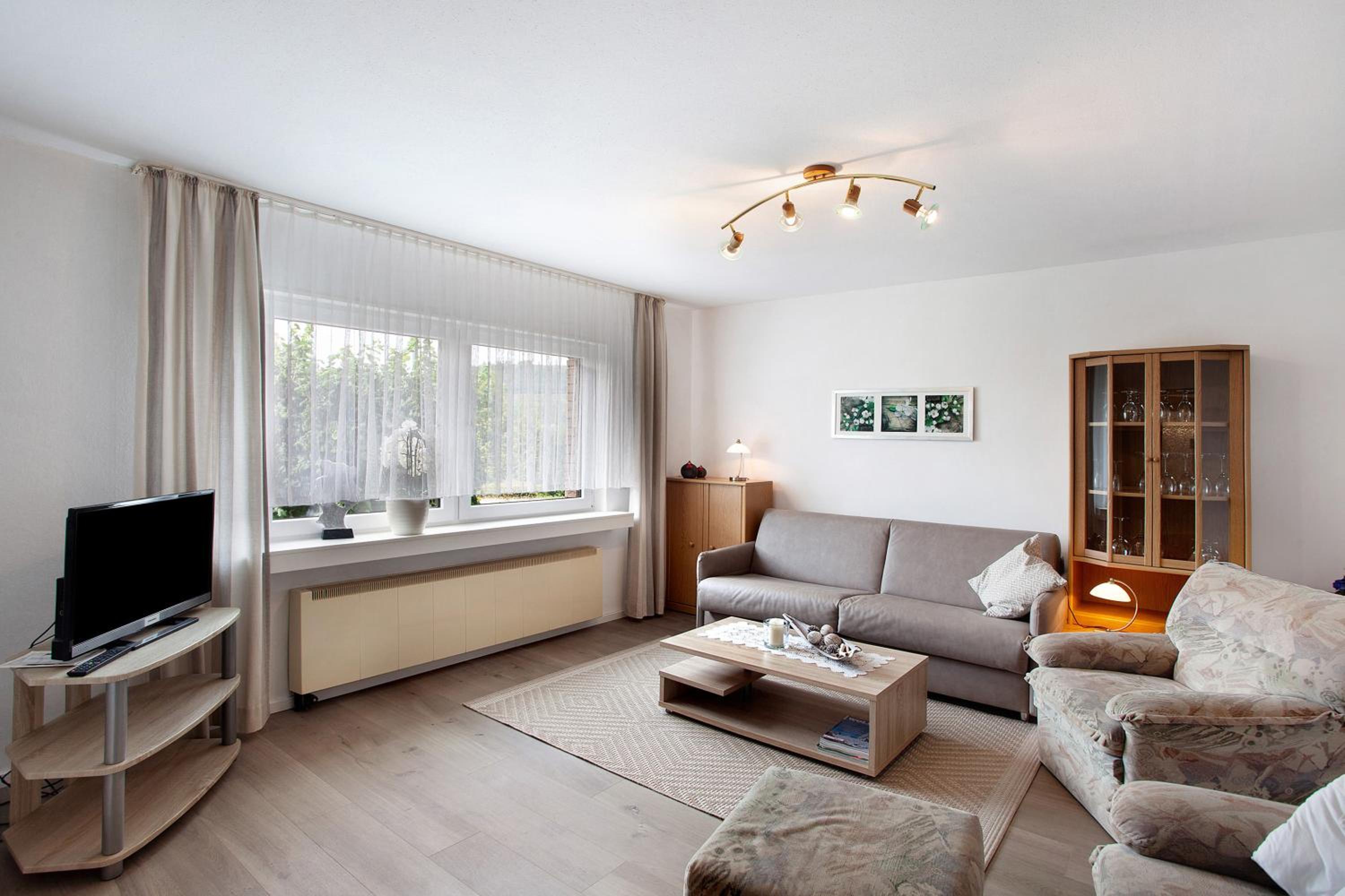 One-Bedroom Apartment with Garden View