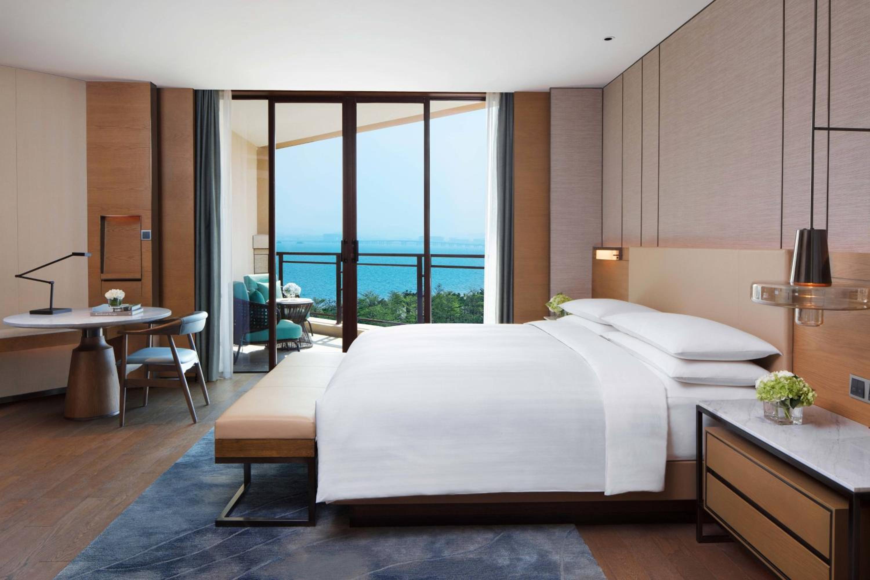 King Room with Balcony and Partial Ocean View