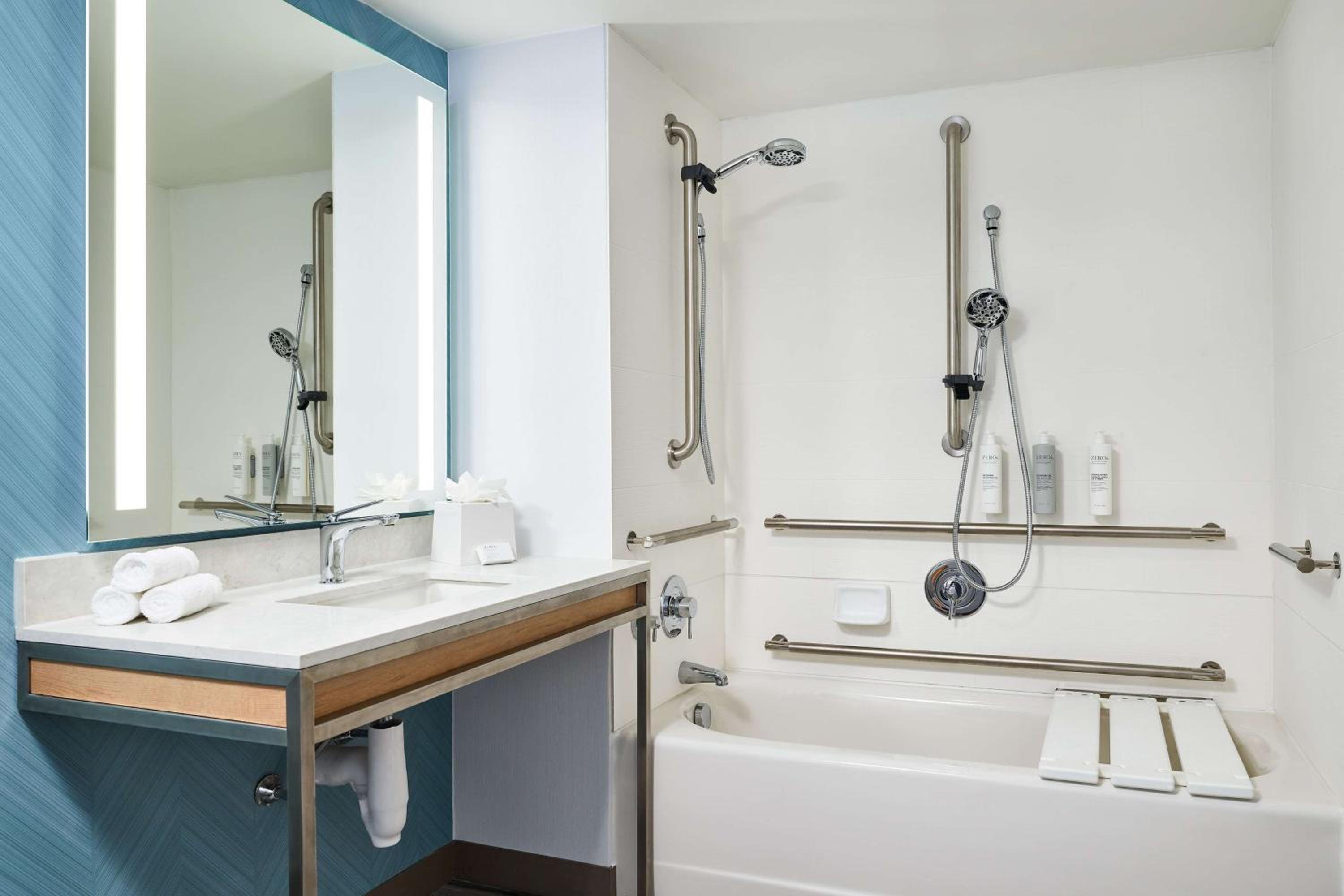 One-Bedroom King Suite - Mobility and Hearing Access Tub - Photo 5