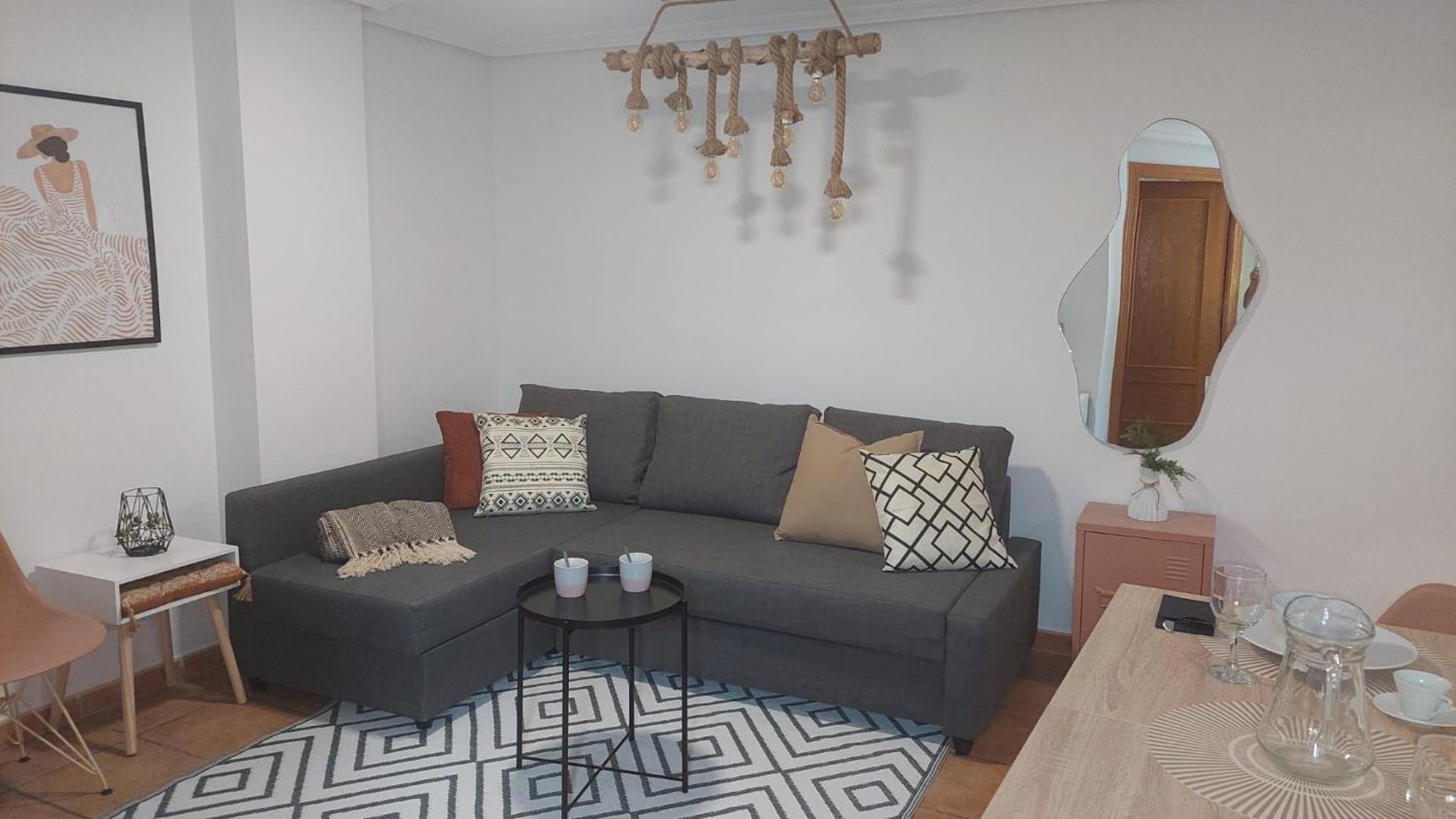 Apartamento de dos habitaciones