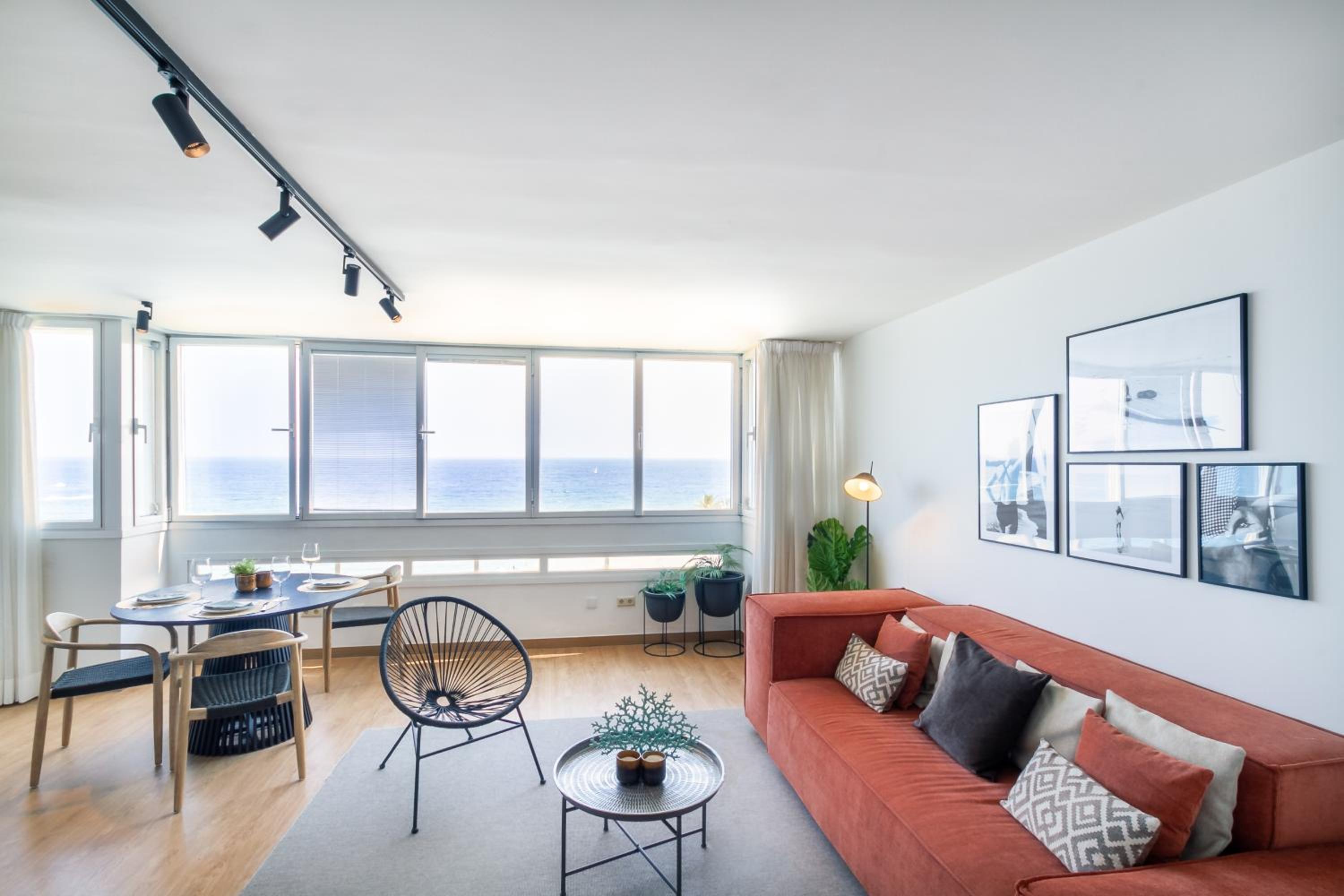 Apartamento con vista al mar