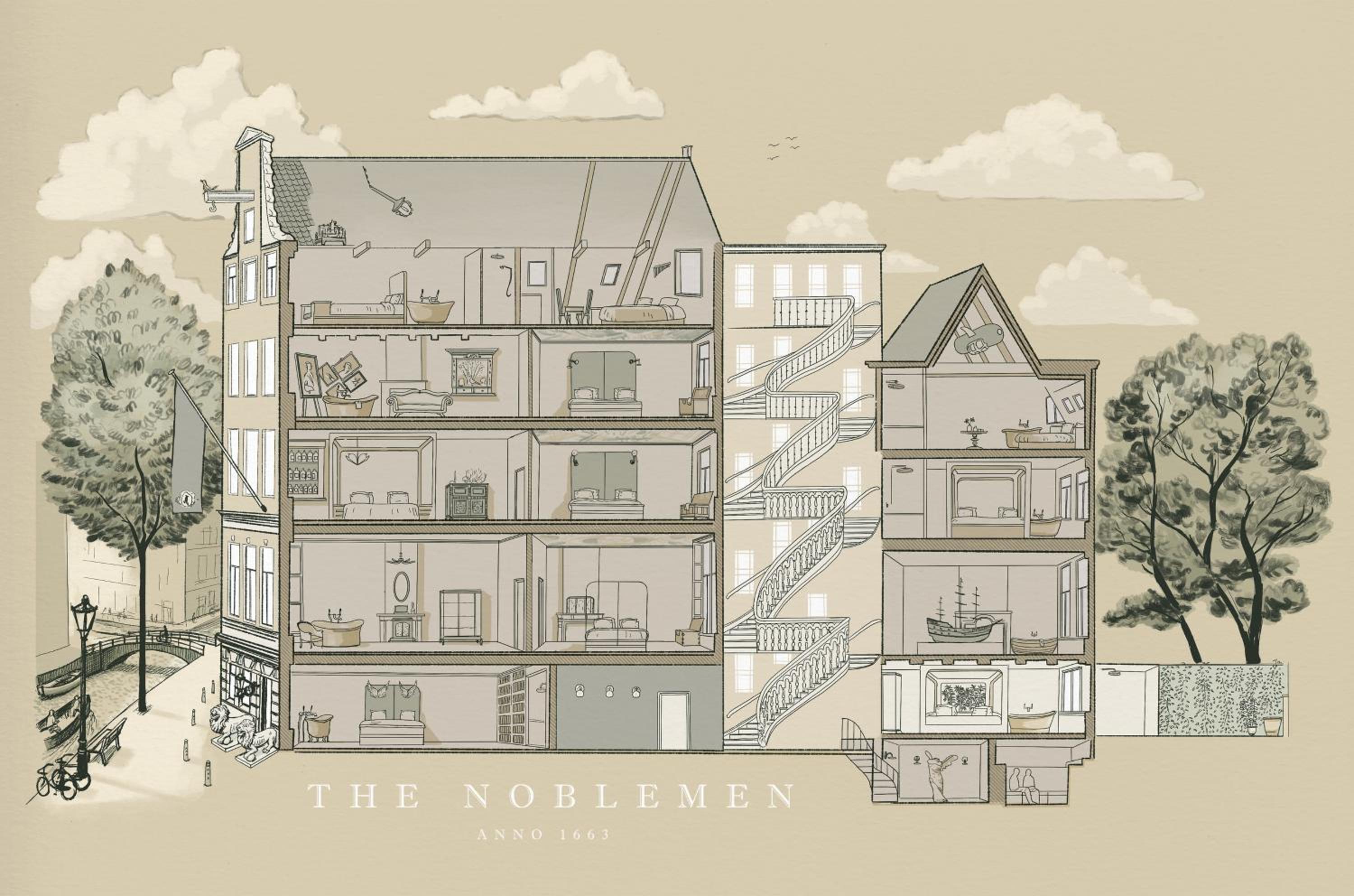 Signature Double Room with Private Terrace (Herman Boerhaave) thumbnail 6