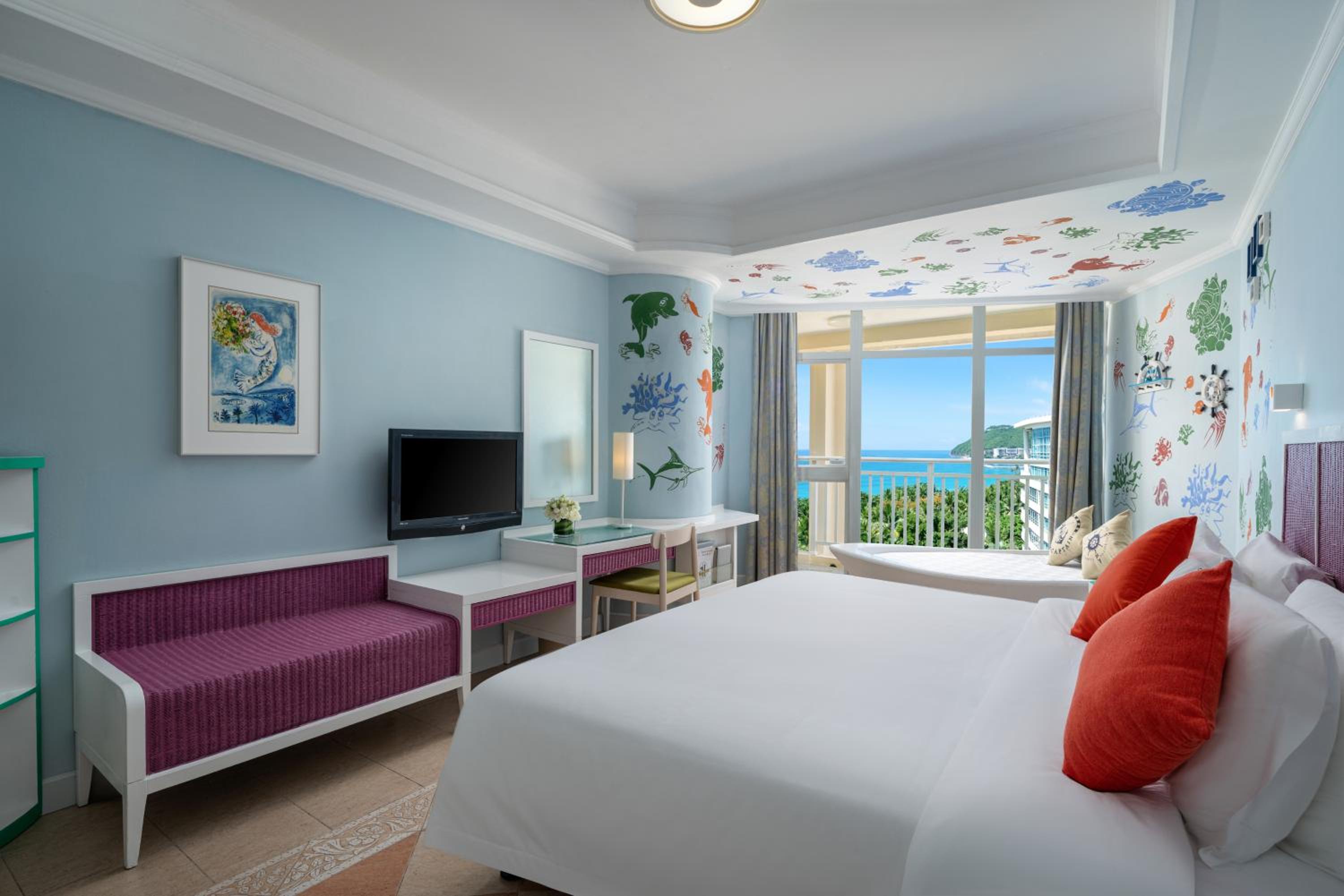 Deluxe Triple Room with Sea View