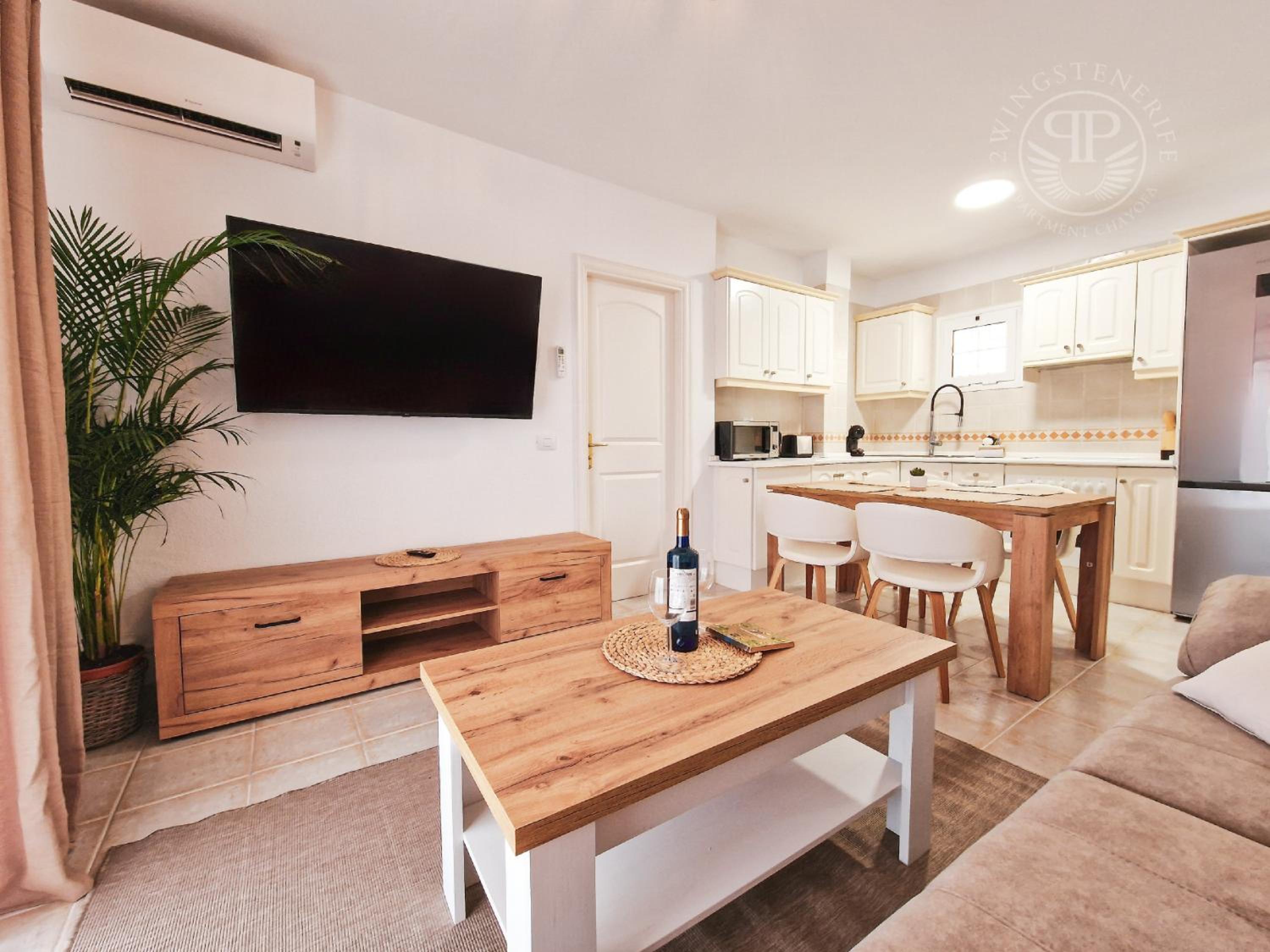 Apartamento de dos habitaciones