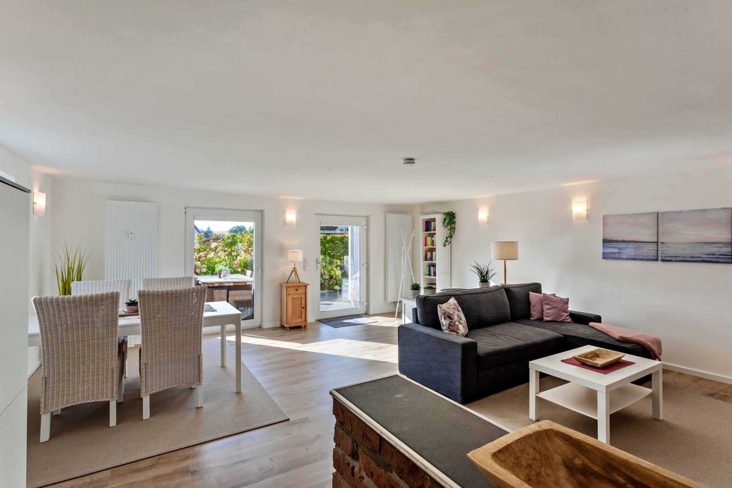One-Bedroom Apartment with Garden View
