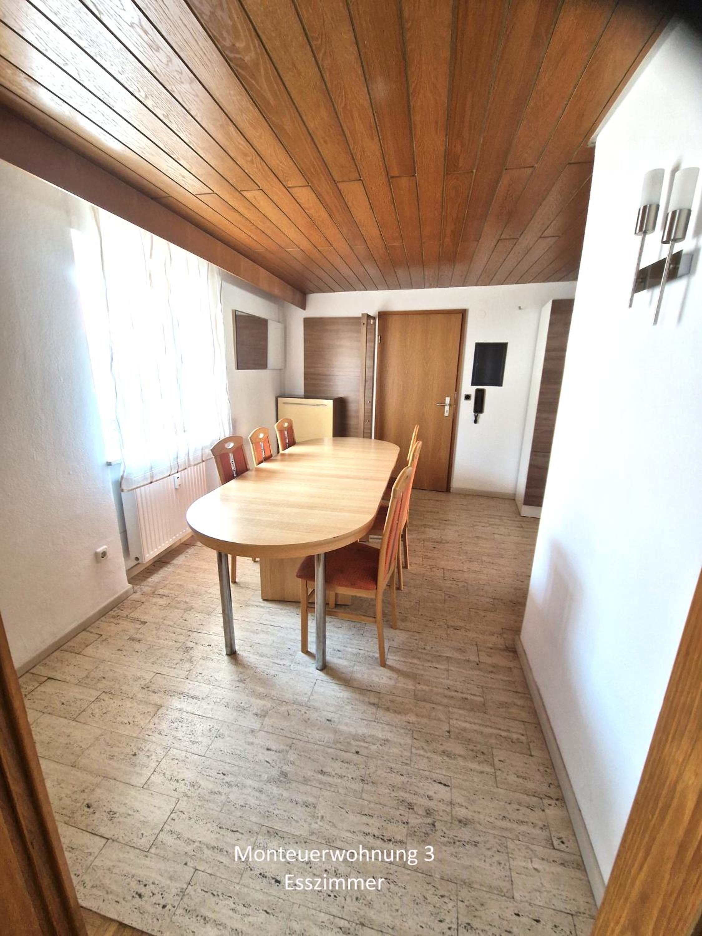 Monteurwohnung Nr. 3 mit 4 Schlafzimmer und Terrasse bis 8 Personen photo 3