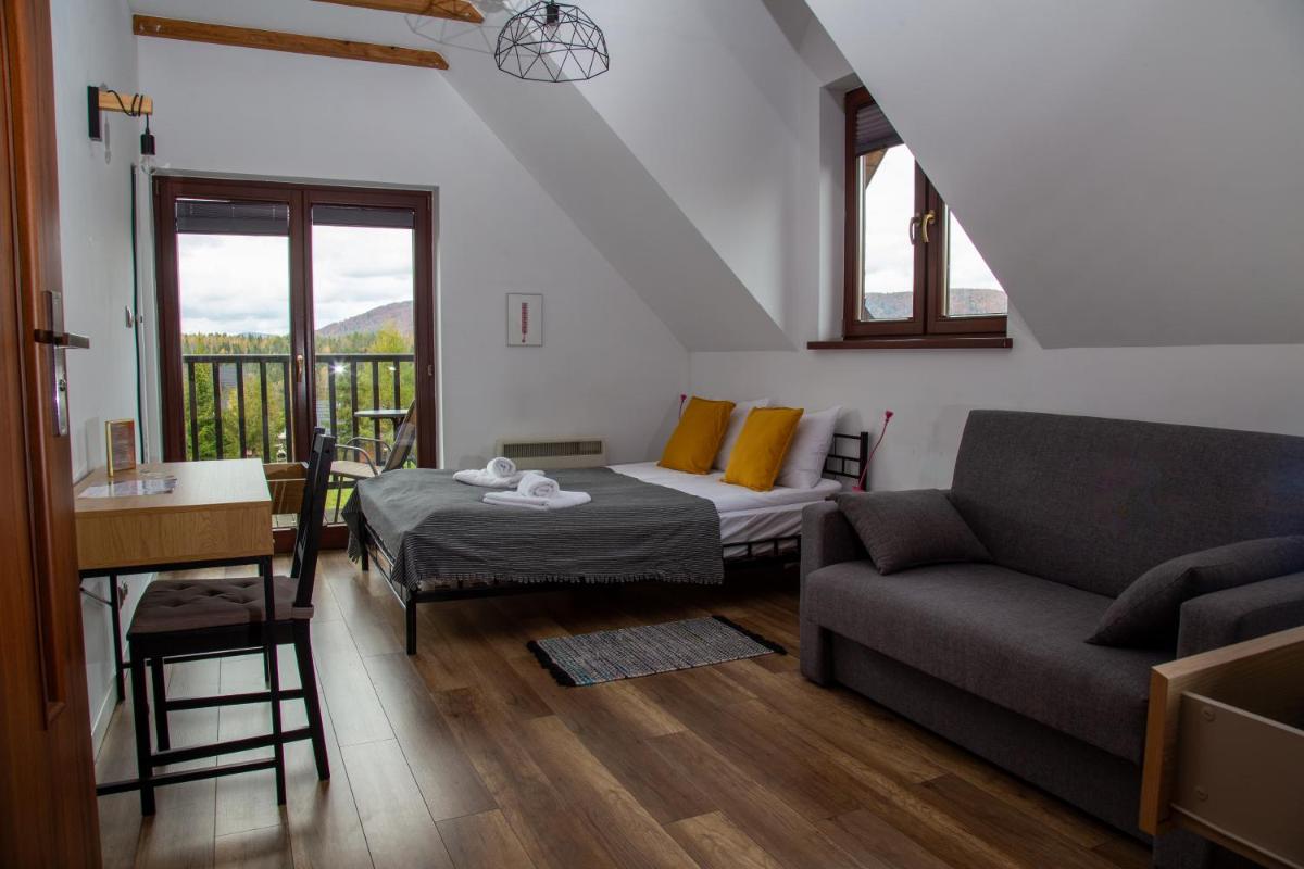 Family Room with Mountain View